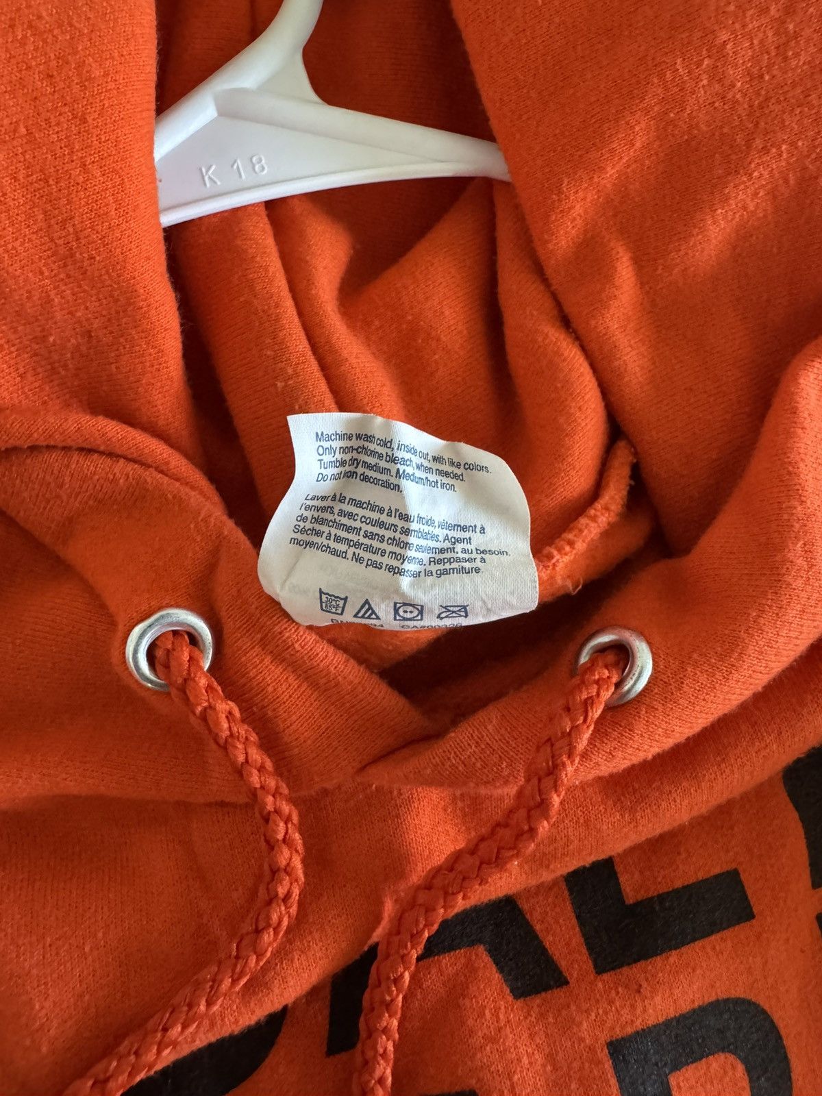 Other Local Trap Star Orange Hoodie Size US S / EU 44-46 / 1 - 4 Thumbnail