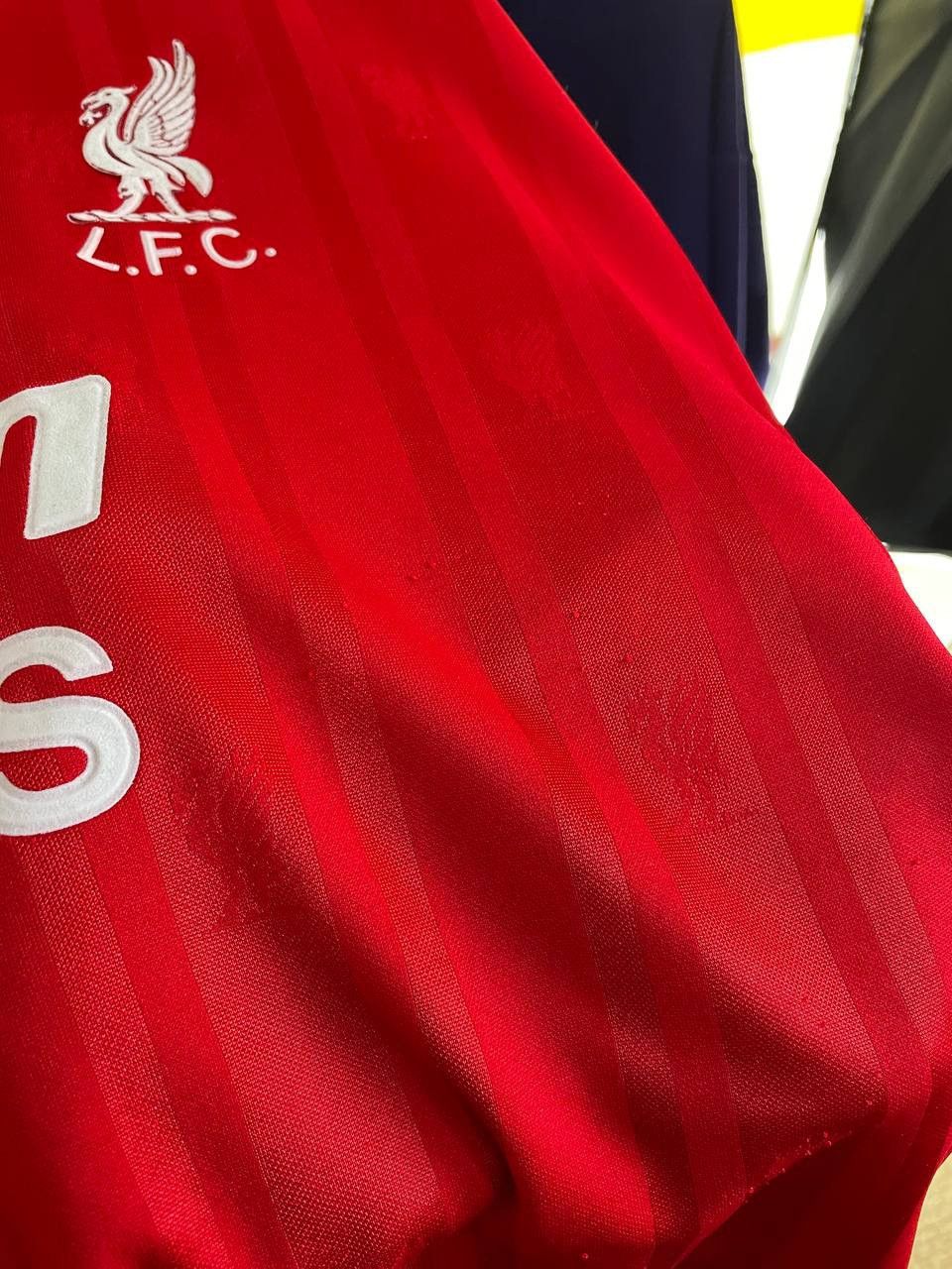 Vintage Score Draw Liverpool 1986 1987 Home Shirt Retro Jersey Size US M / EU 48-50 / 2 - 13 Thumbnail