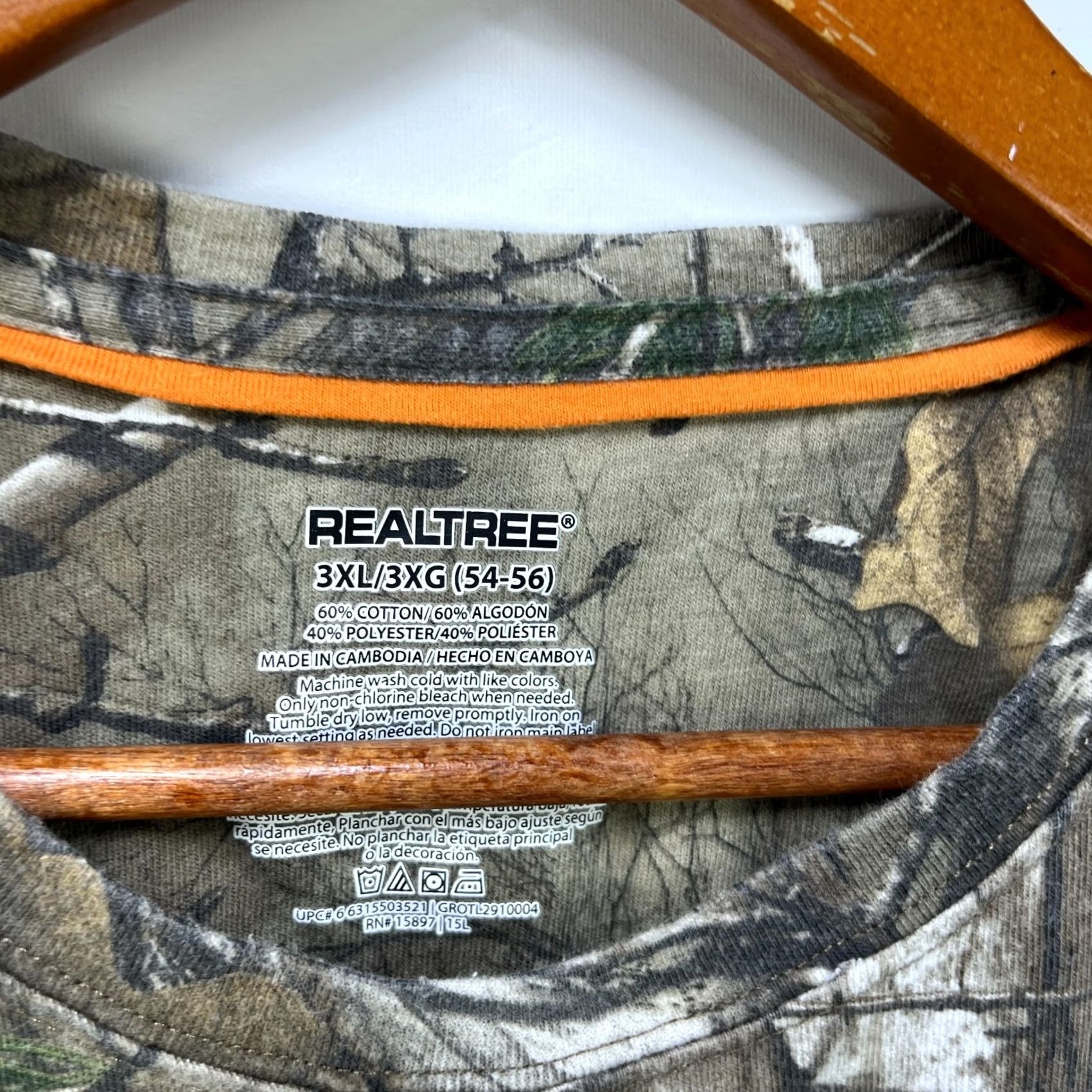 Realtree VINTAGE Realtree Camo T-Shirt 3XL Size US XXL / EU 58 / 5 - 4 Thumbnail