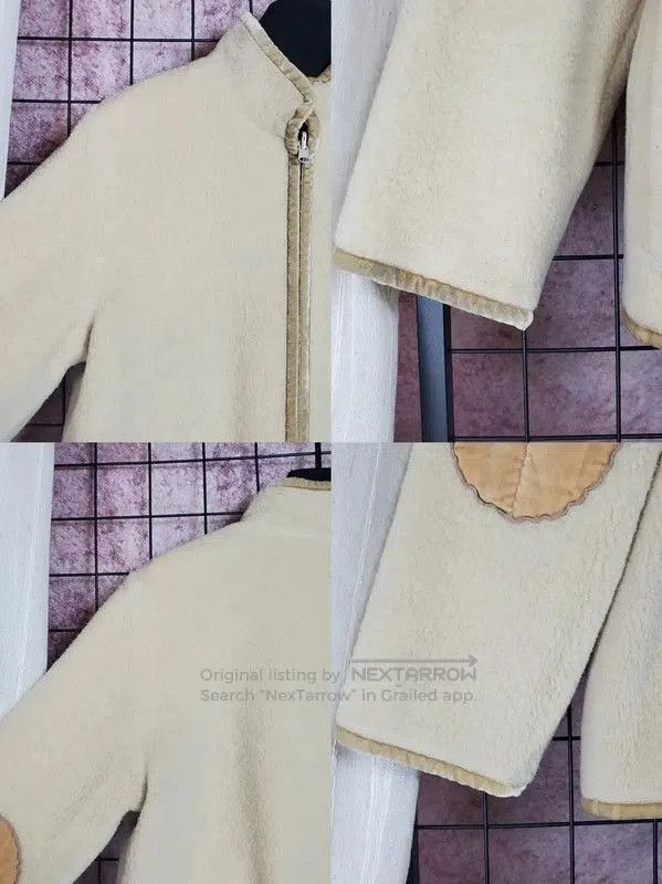 Lanvin Lanvin Beige Wool Blend Plaid Jacket . Size M / US 6-8 / IT 42-44 - 8 Thumbnail