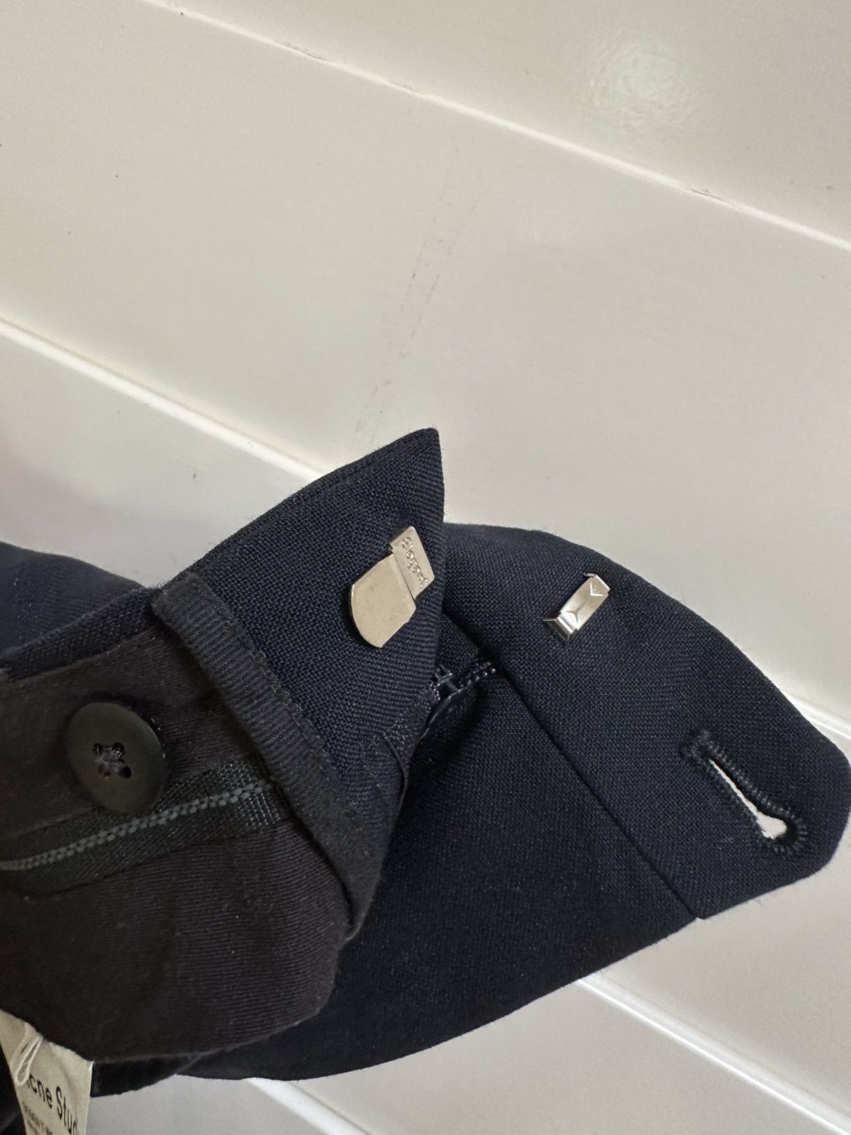 Acne Studios Acne Studios Boden T WO MH Pants Navy Size US 29 - 6 Thumbnail