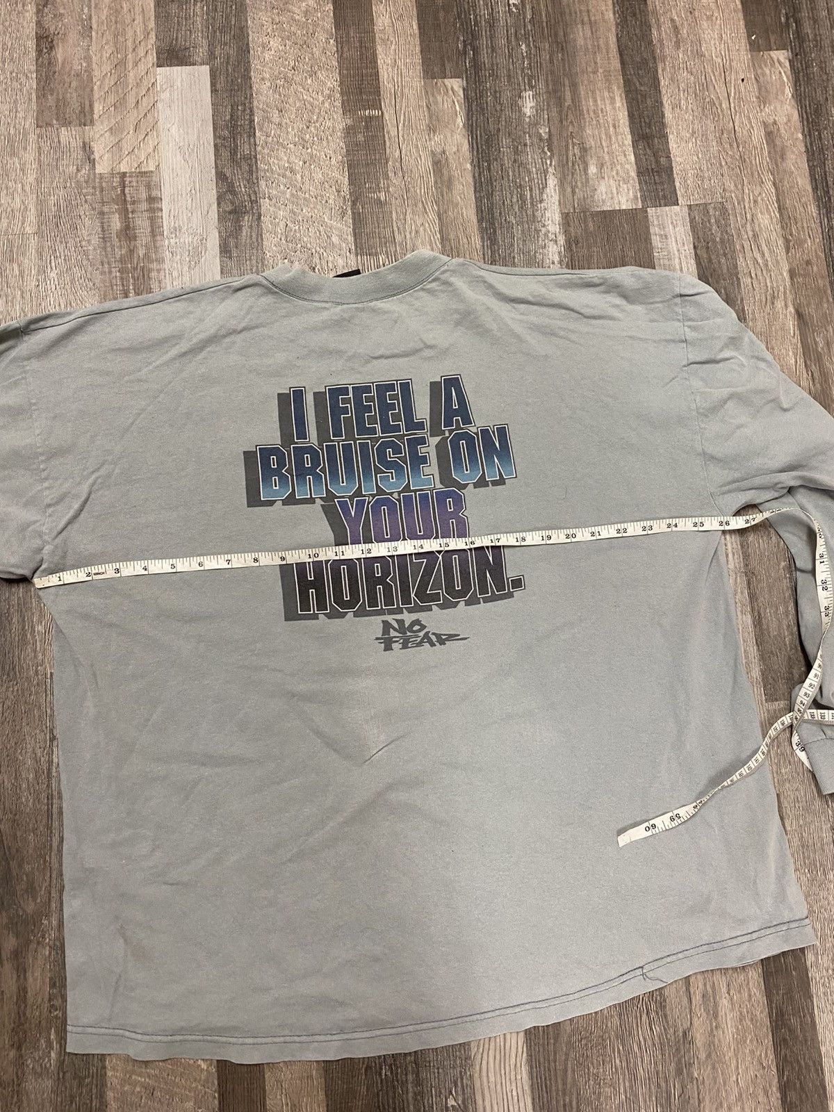 No Fear Vintage 90’s No Fear Long Sleeve Tee T Shirt Y2K Distressed Size US XL / EU 56 / 4 - 7 Thumbnail