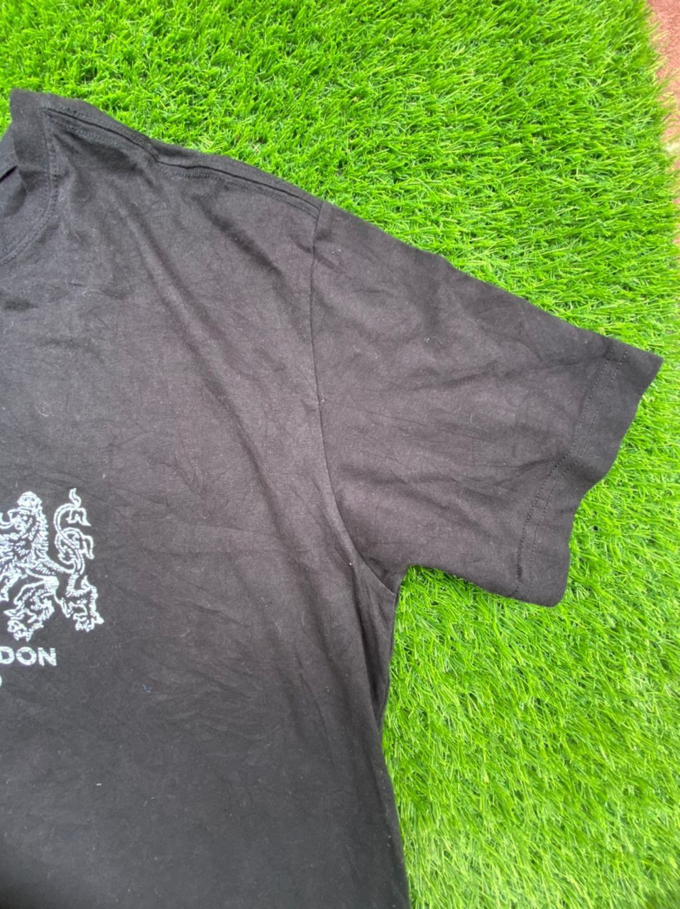 Michiko Koshino London Michiko London Koshino Tee Spellout Logo Size US XXL / EU 58 / 5 - 4 Thumbnail