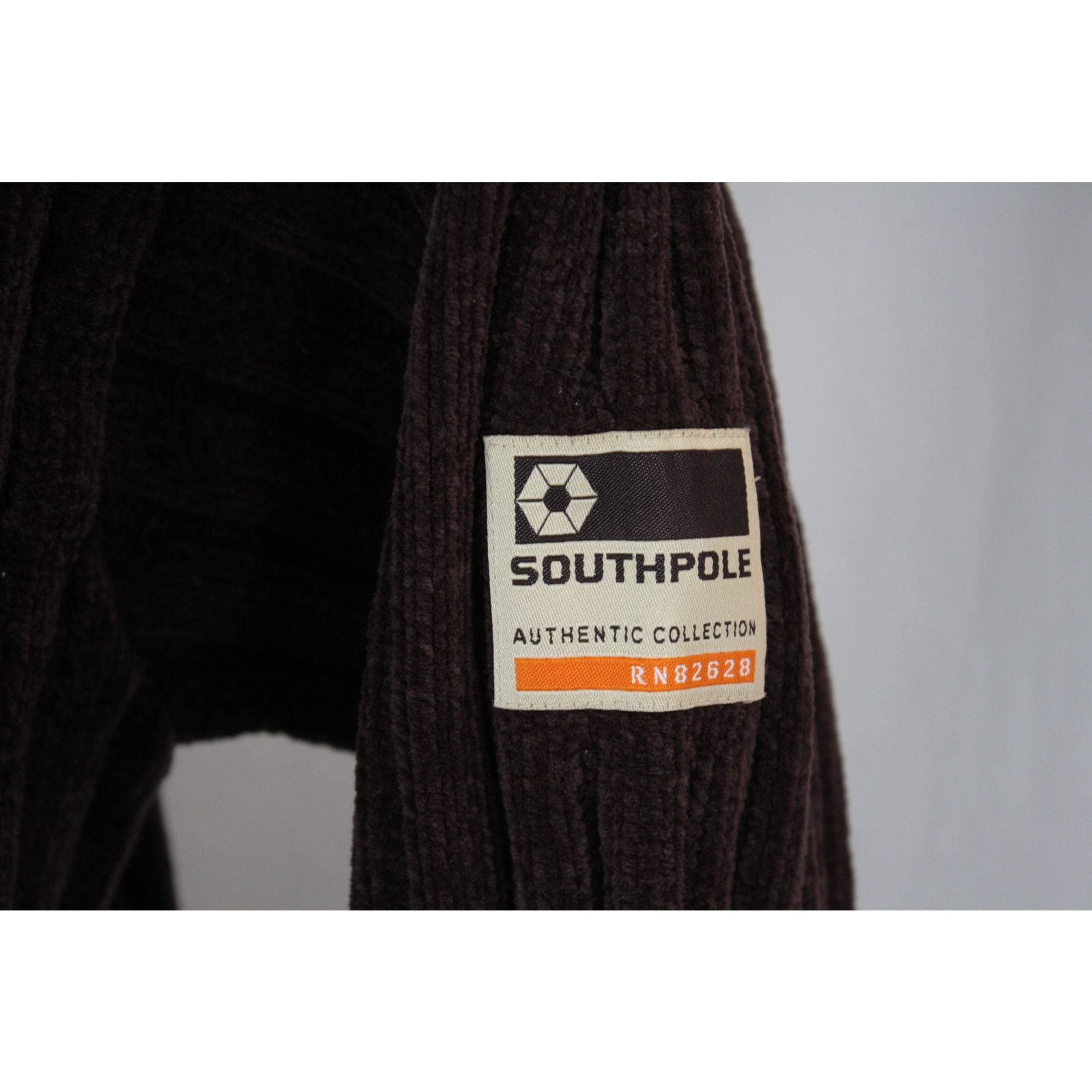 Southpole × Vintage NWT Vintage Southpole Brown Ribbed Turtleneck Knit Sweater Size US L / EU 52-54 / 3 - 4 Thumbnail