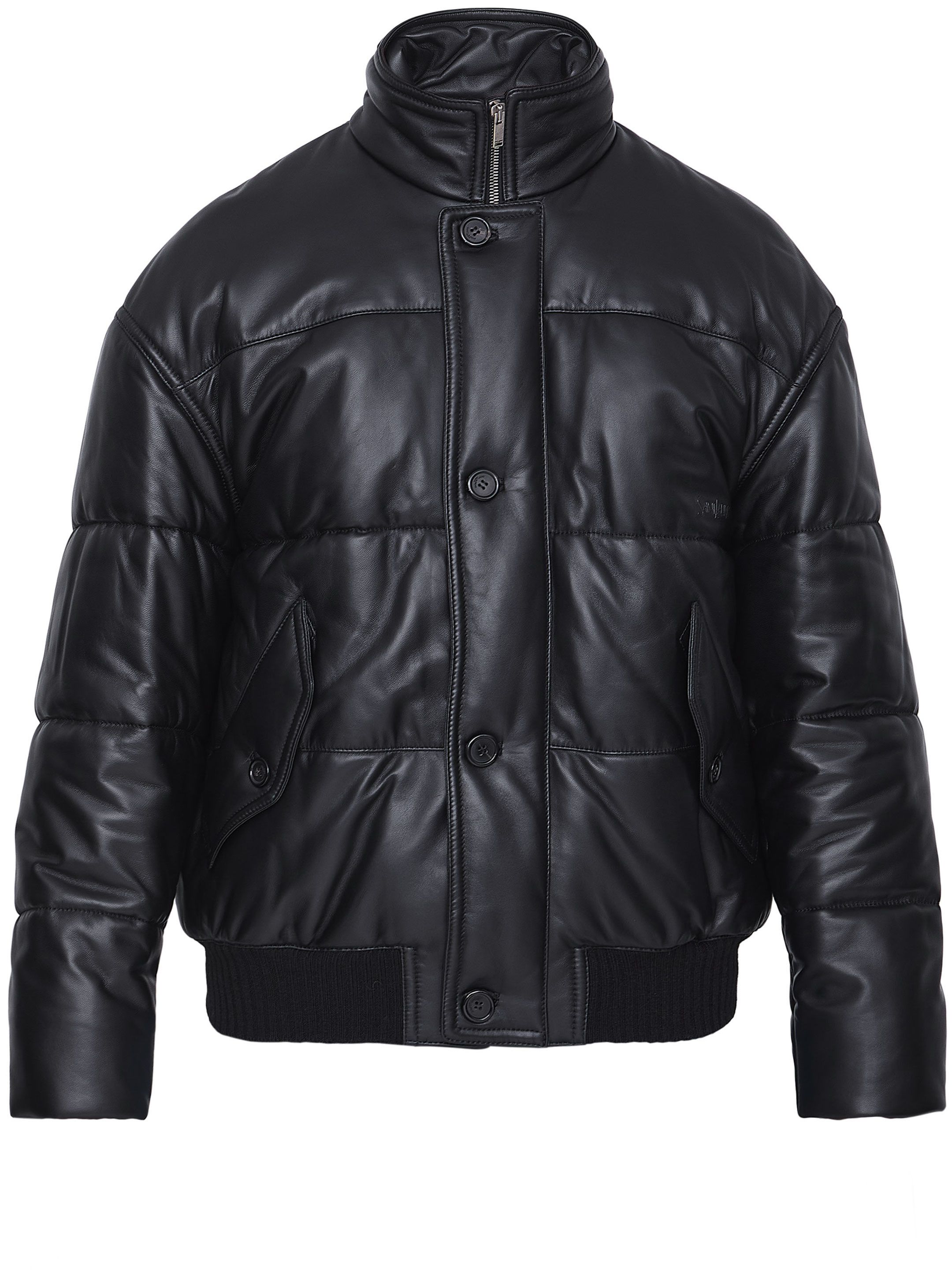 Saint Laurent Paris o1bcso1str0225 Blouson Matelasse Agneau Nappa in Black Size US S / EU 44-46 / 1 - 1 Preview