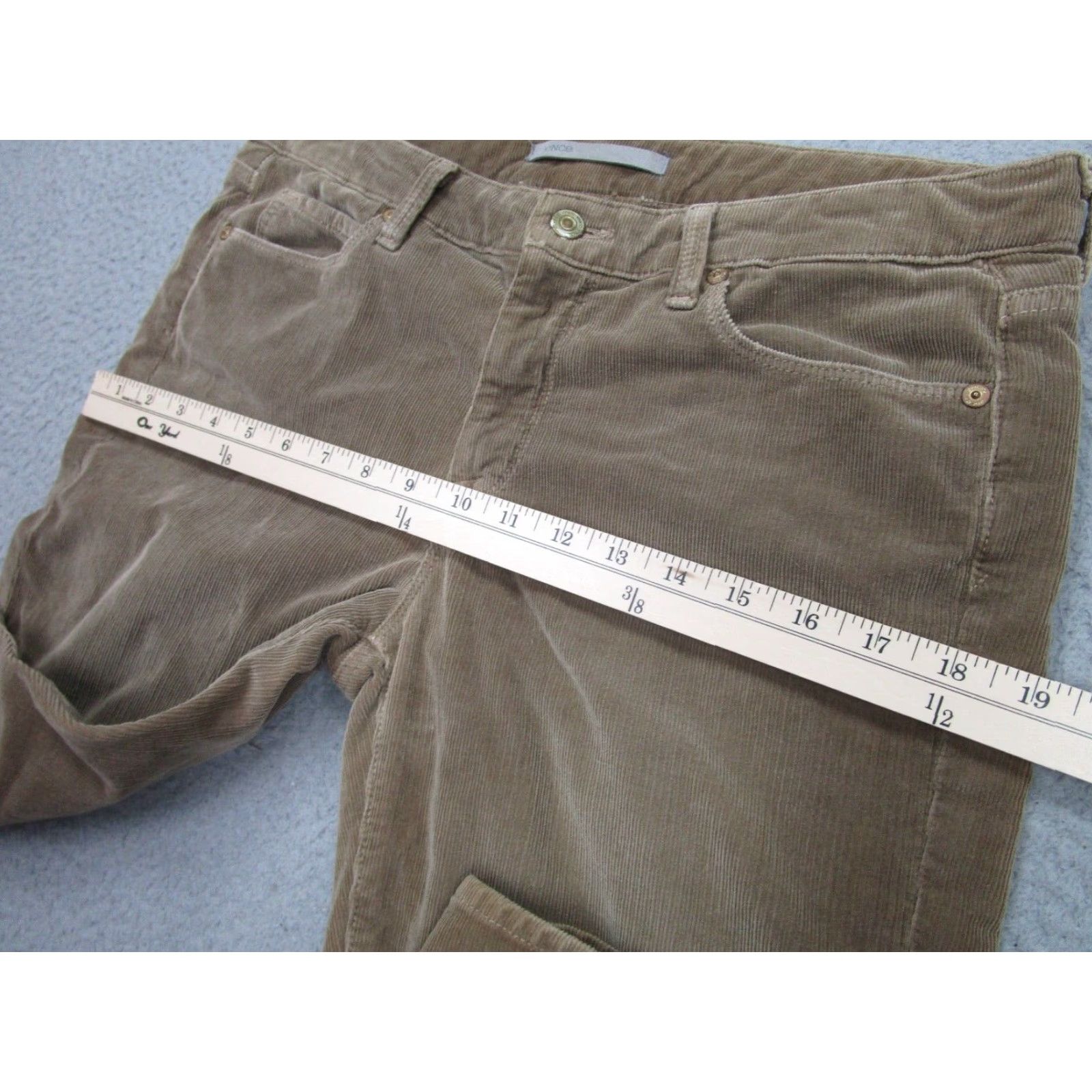 Vince Vince Pants Women 31 Brown Corduroy Trousers Slim Skinny Straight Fall Womens Size 24" / US 00 / IT 34 - 6 Thumbnail