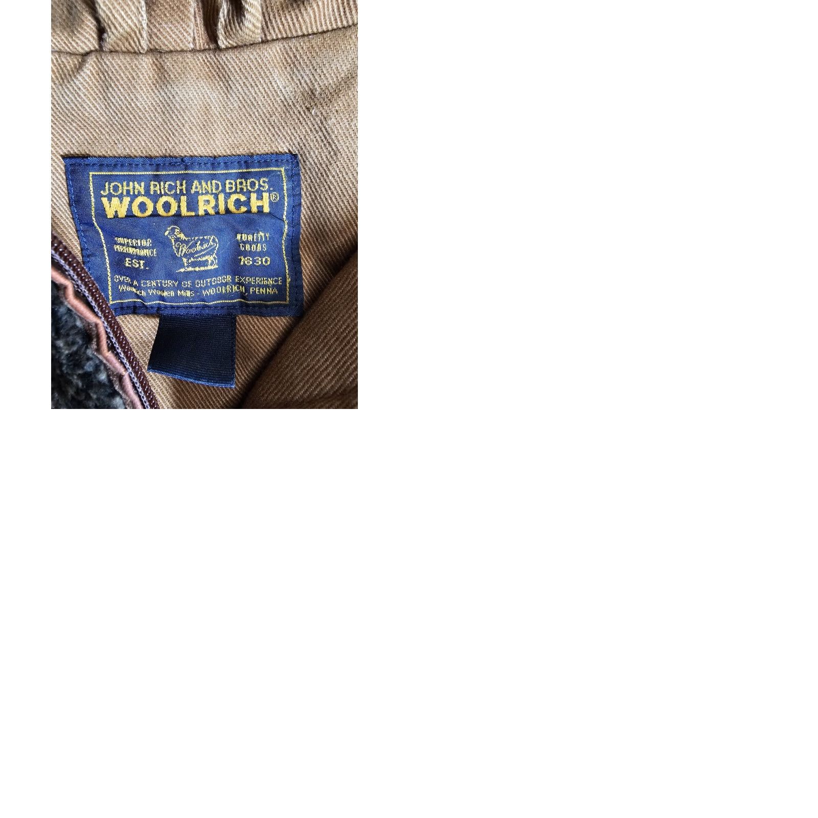 Vintage VINTAGE Woolrich Jacket Brown Fleece Hooded Full Zip Womens L Size L / US 10 / IT 46 - 10 Thumbnail