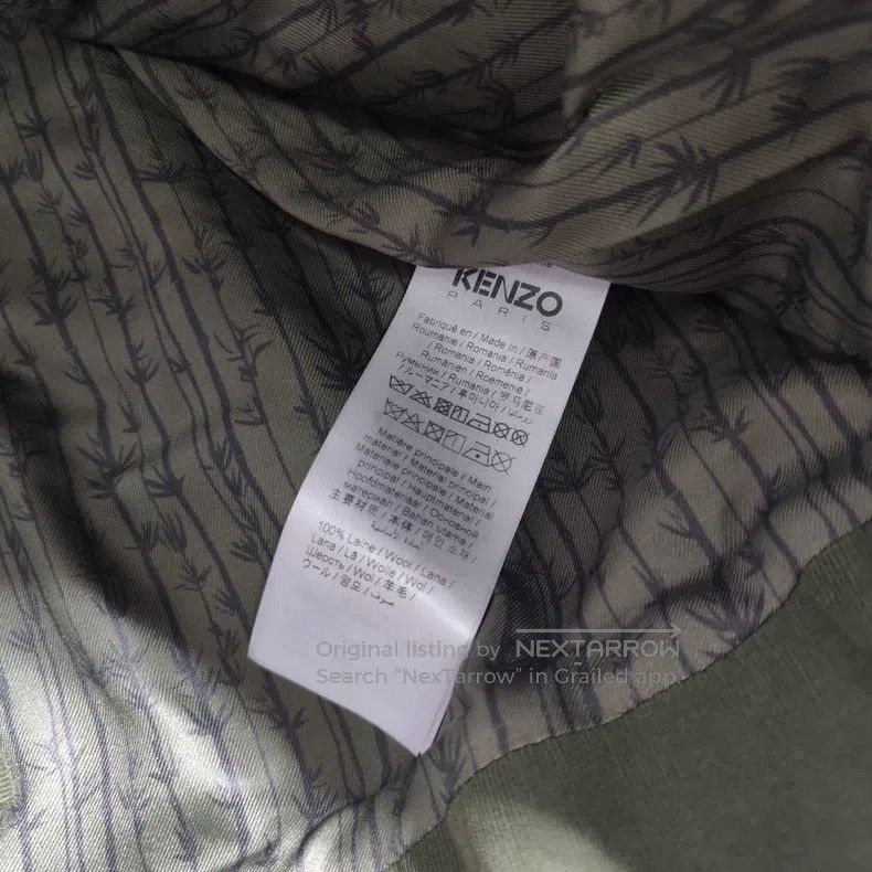 Kenzo Kenzo EAST MEETS WEST Series Women's Kimono Jacket Size XS / US 0-2 / IT 36-38 - 2 Thumbnail
