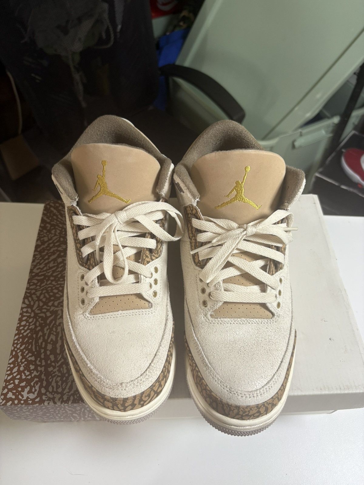 Jordan Brand Air Jordan 3 palomino size 8.5 Size US 8.5 / EU 41-42 - 1 Thumbnail