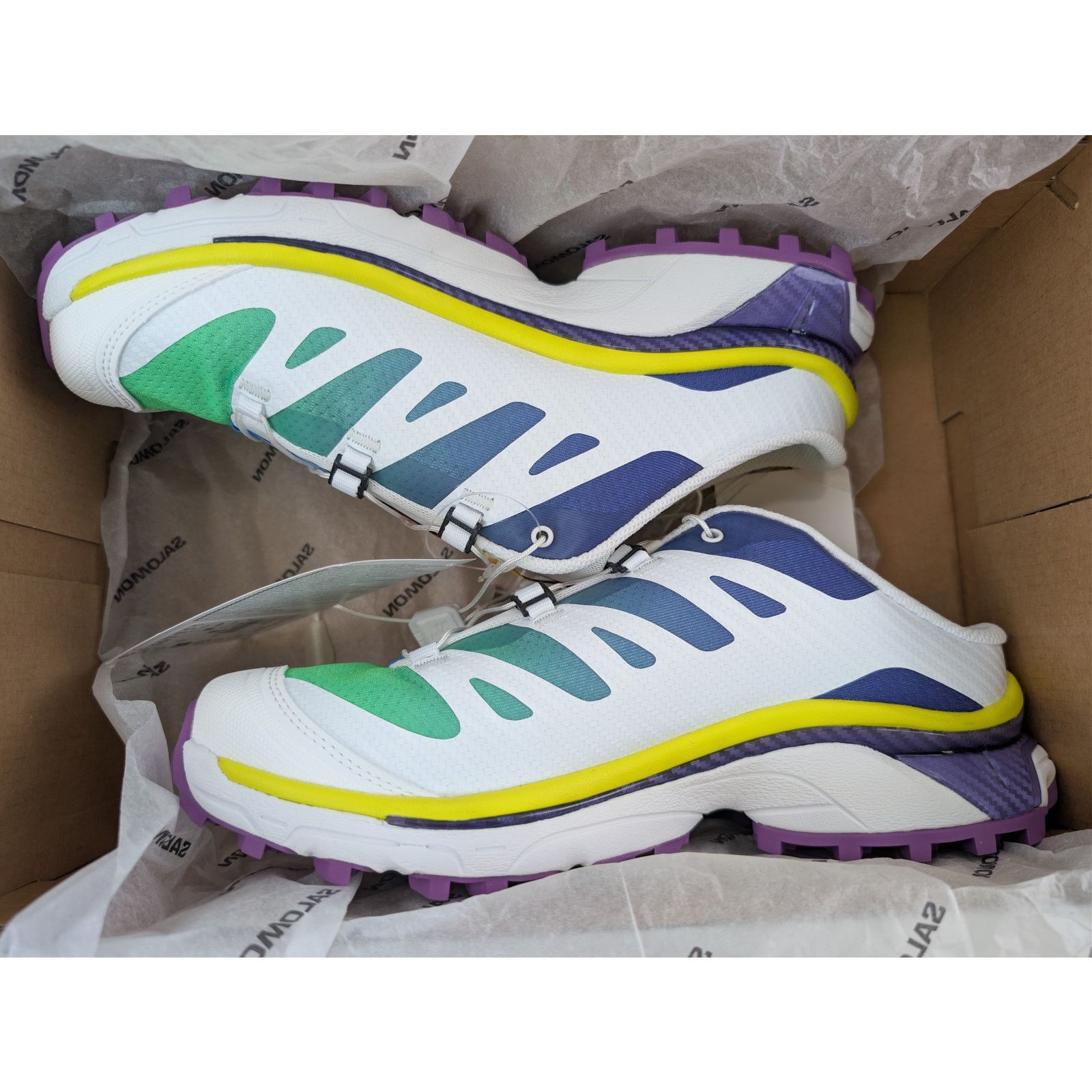 Maison Margiela × Salomon o1rshd1 XT-4 Mules Shoes Sneakers in Multicolor Size US 8 / EU 41 - 20 Thumbnail