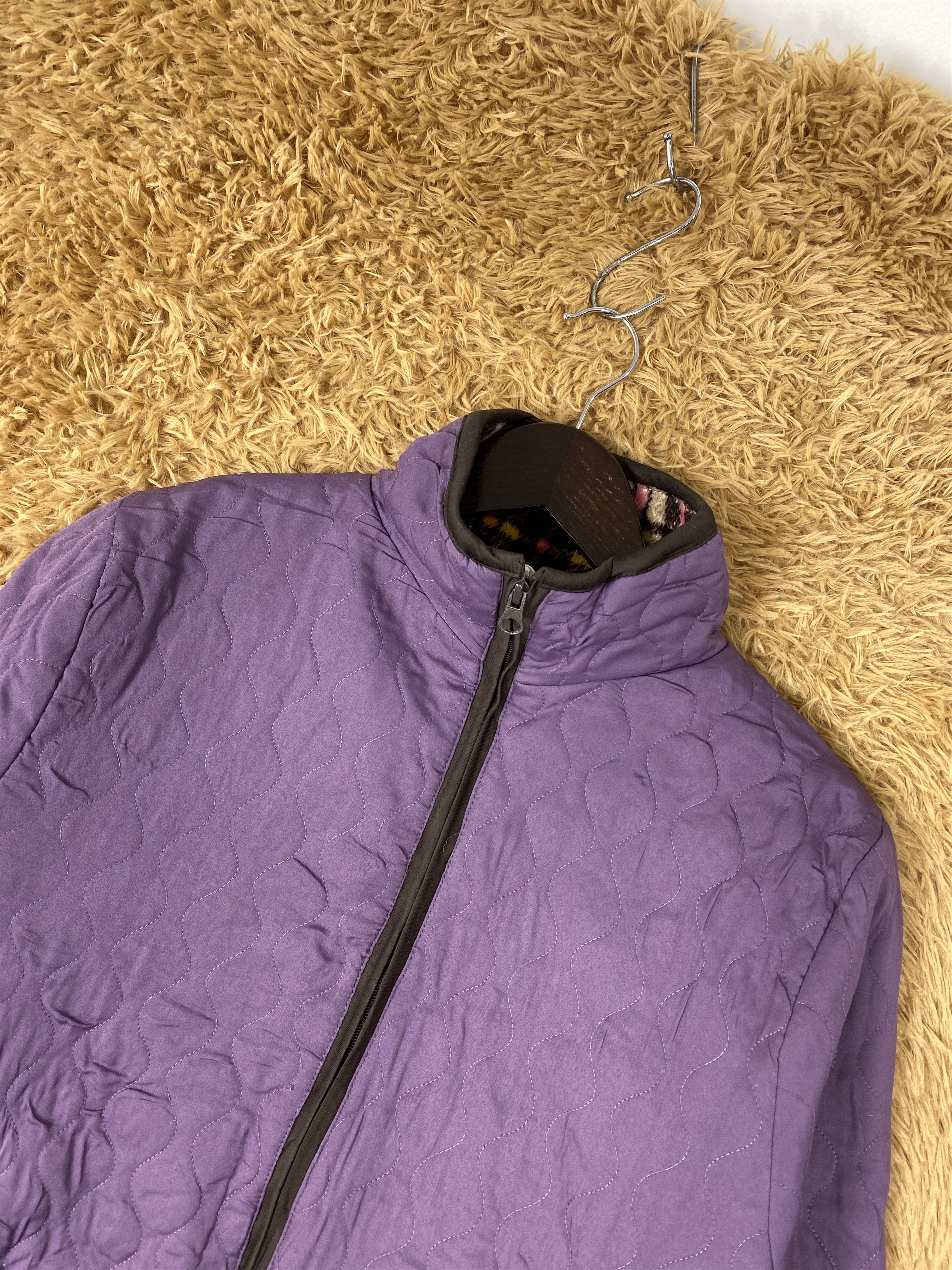 Japanese Brand × Vintage Vintage Japanese Brand Quilted Fleece Lining Jacket Size US XS / EU 42 / 0 - 2 Thumbnail