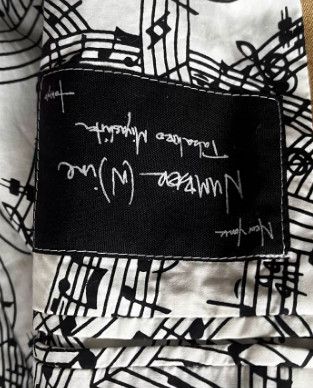 Number (N)ine Number (N)ine 07SS “Musical Note” Runway Coat Size US M / EU 48-50 / 2 - 9 Thumbnail