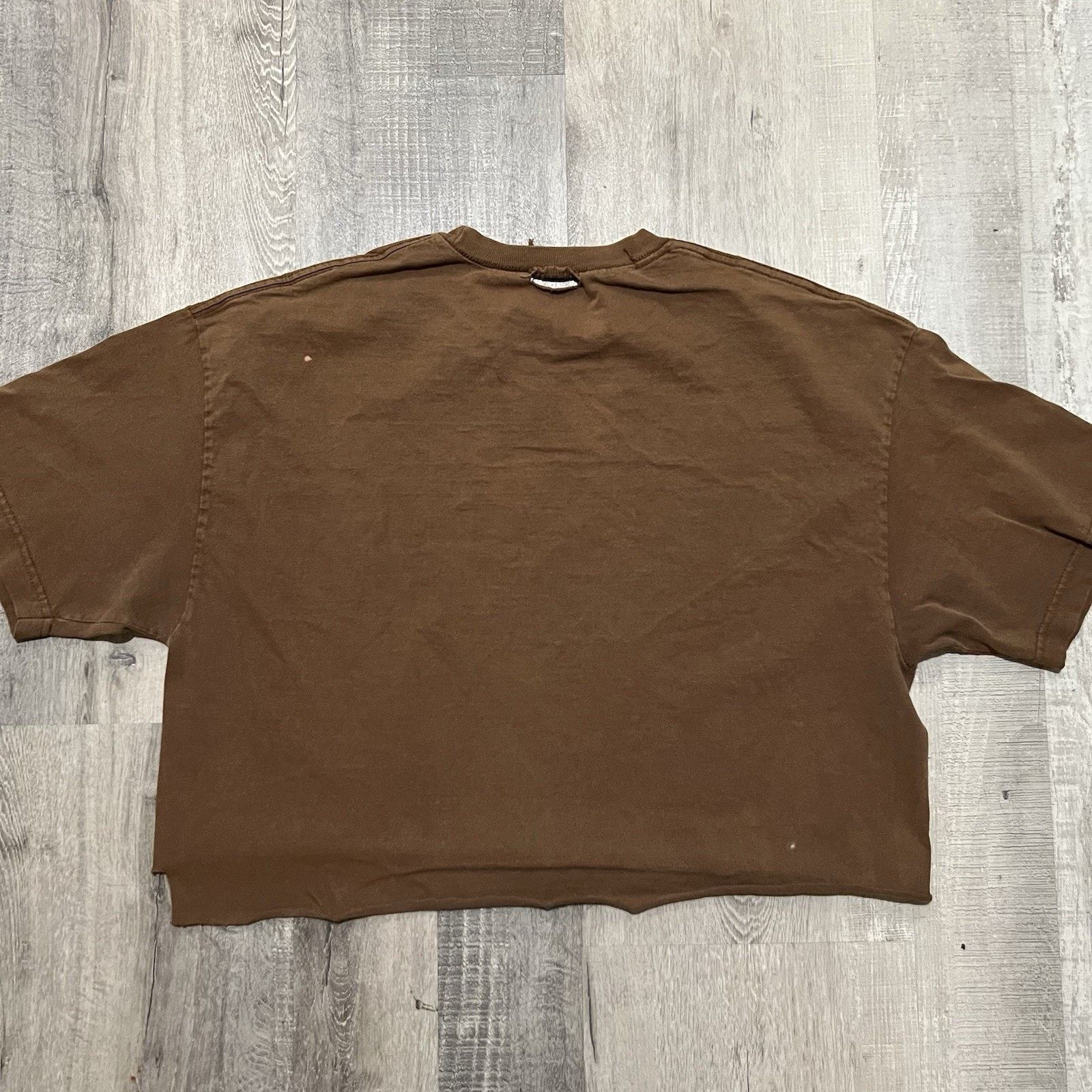 Band Tees The Rolling Stones Shirt VTG 2005 Brown Cropped Y2K Band Tee Size US XL / EU 56 / 4 - 2 Thumbnail