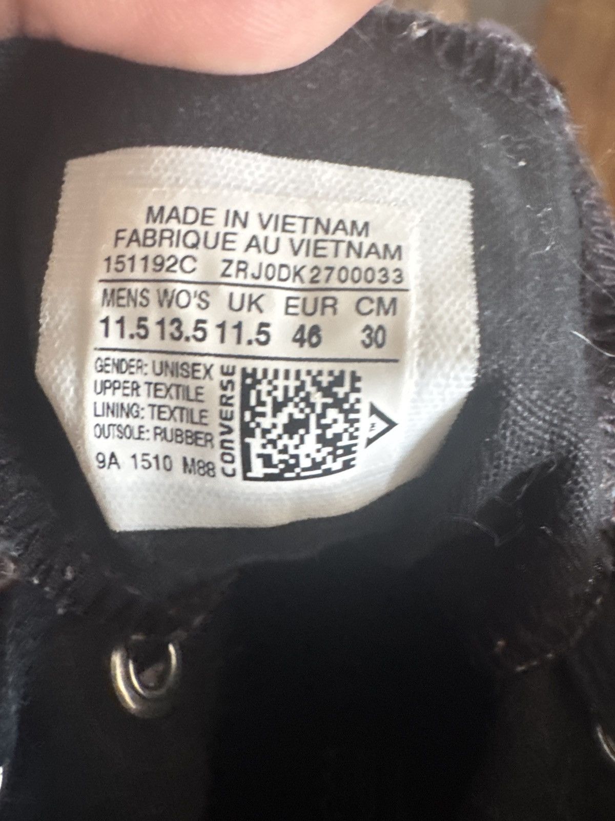 Converse Converse Sex Pistols collab Size US 11.5 / EU 44-45 - 6 Thumbnail