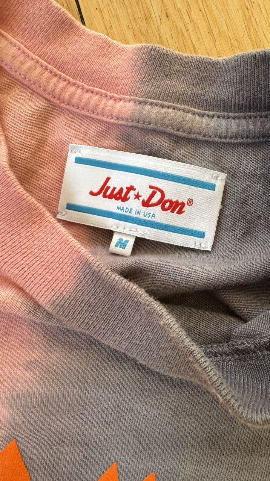 Just Don Just Don Basketball tie dye tee Size US M / EU 48-50 / 2 - 3 Thumbnail