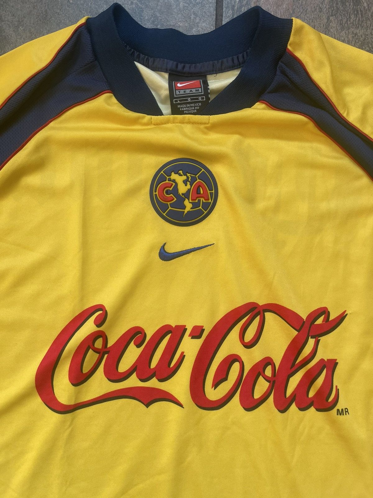 Nike × Vintage 2001 CLUB AMERICA AGUILAS NIKE Size US L / EU 52-54 / 3 - 2 Thumbnail