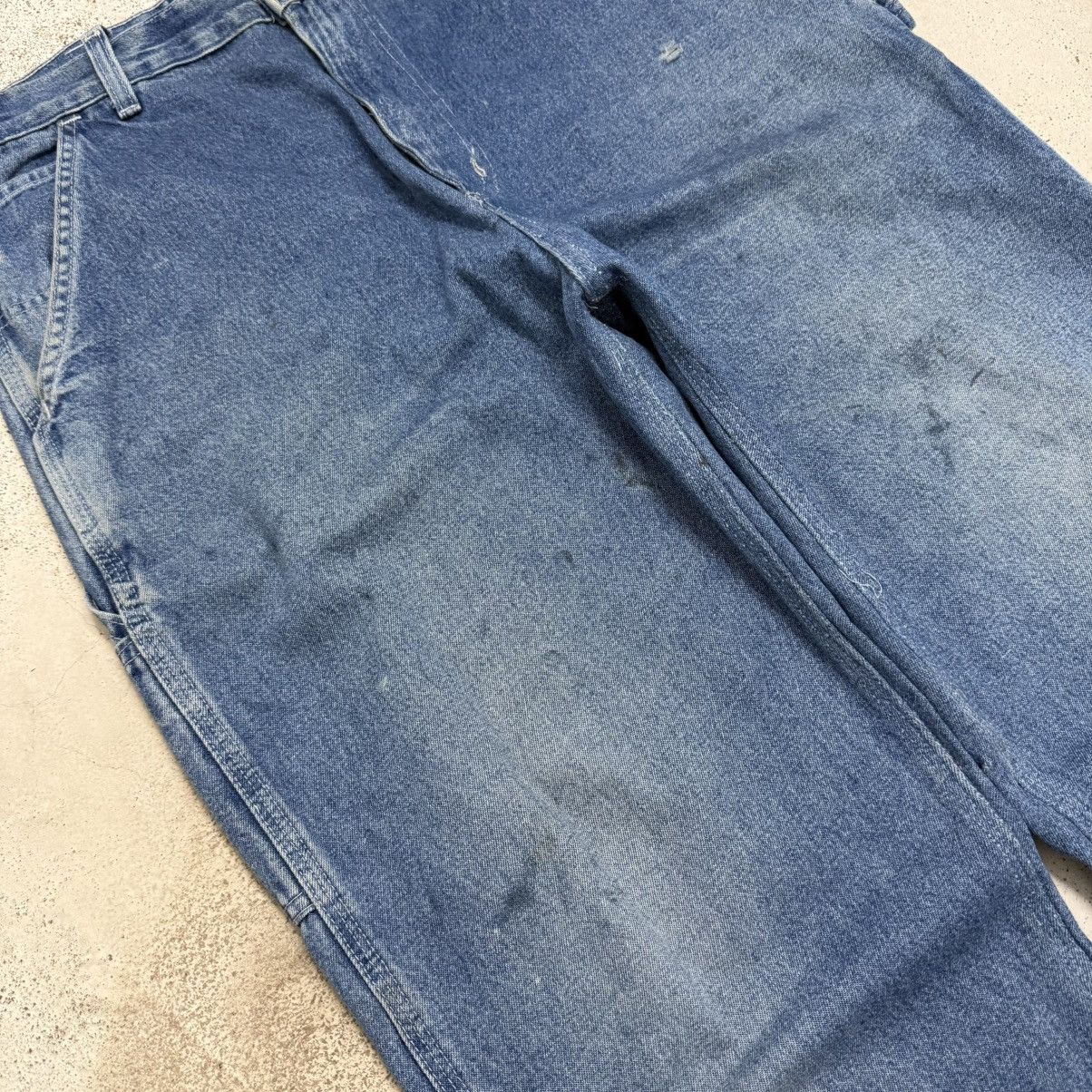 Carhartt Carhatt Distressed Used Carpenter Pants Size US 32 / EU 48 - 8 Thumbnail