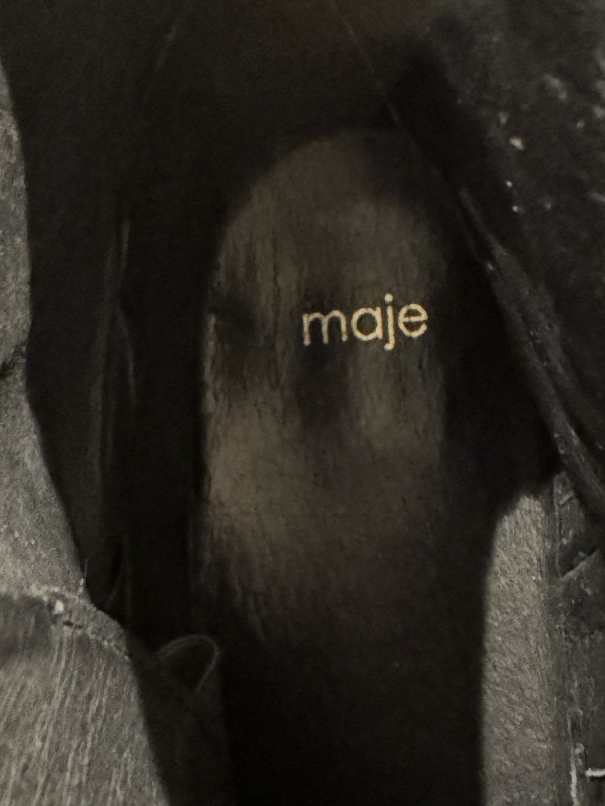 Maje Black leather ankle boots Size US 9 / IT 39 - 5 Thumbnail