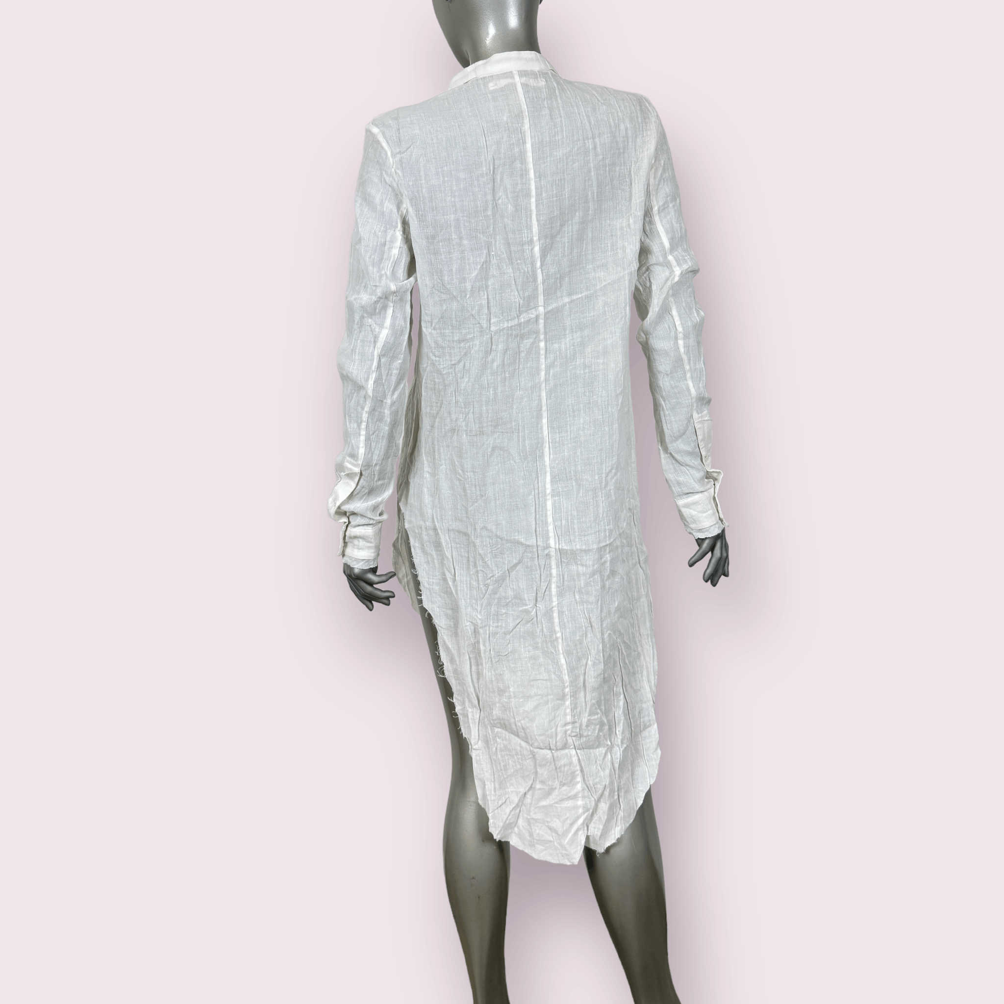 Aleksandr Manamis Asymmetric Cotton Shirt Size M / US 6-8 / IT 42-44 - 5 Thumbnail