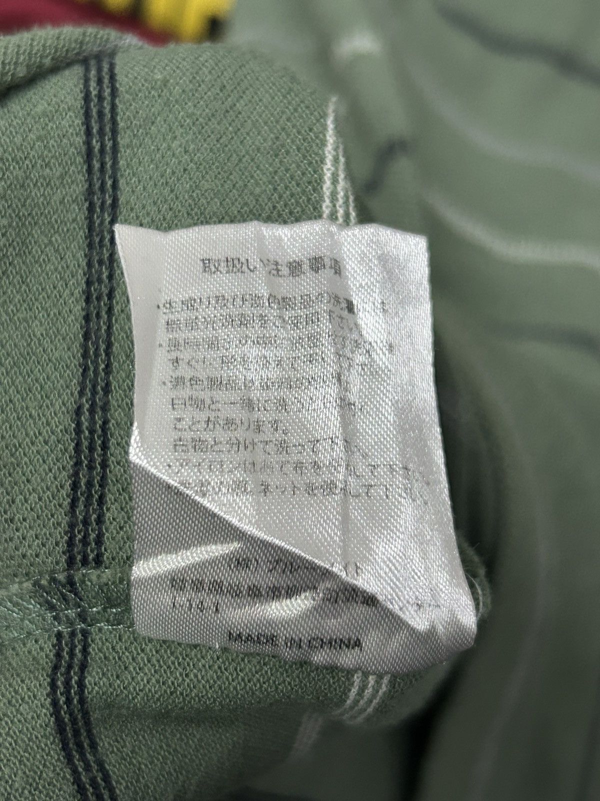 Kansai Yamamoto Vintage Kansai Yamamoto Stripe Longsleeves Polos Size US M / EU 48-50 / 2 - 6 Thumbnail
