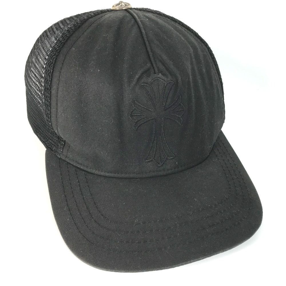 帽子 Chrome Hearts Cross Waxed Denim Baseball Chrome Hearts Cross Waxed Denim Baseball Cap Black - US