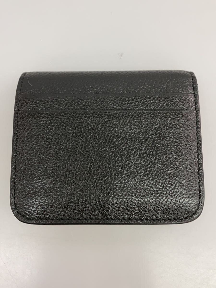 Balenciaga Balenciaga Leather Bi-Fold Wallet Black Size ONE SIZE - 2 Thumbnail
