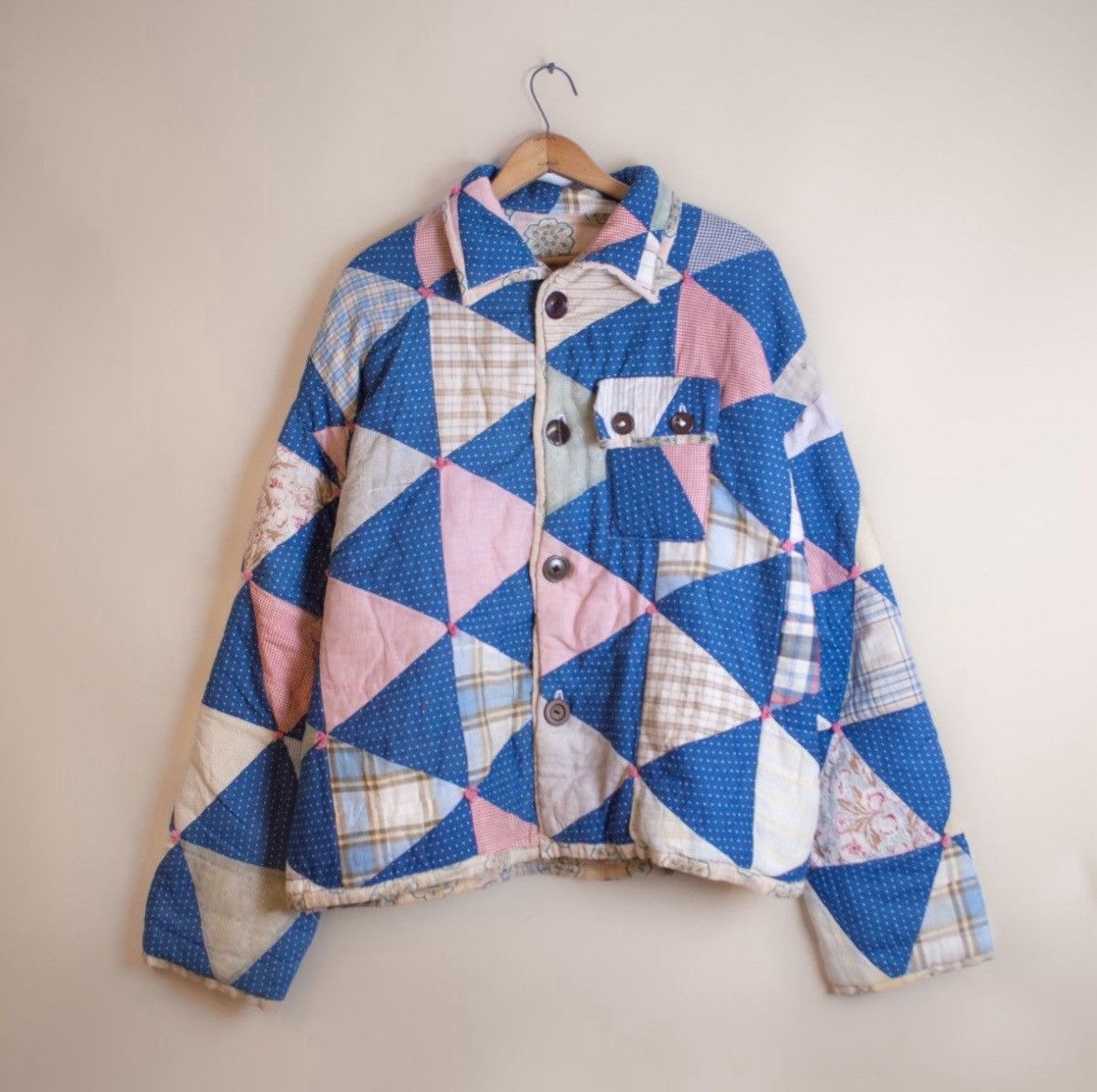 Pre-owned Bode Patchwork Jacket In Multi