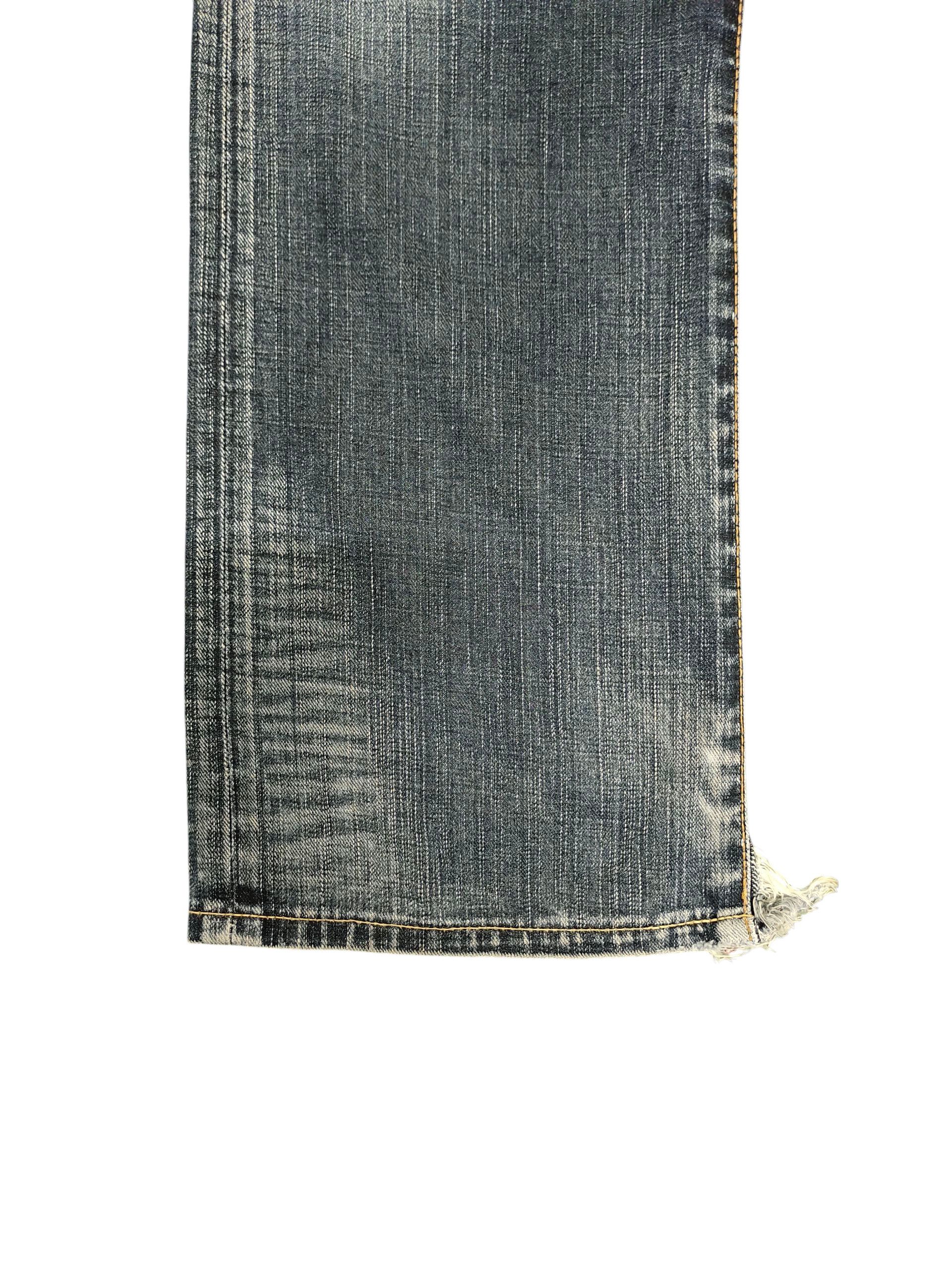 Comme des Garcons × Undercover Vintage Edwin 503 Regular Clawmark Distress Denim Jeans Size US 32 / EU 48 - 6 Thumbnail