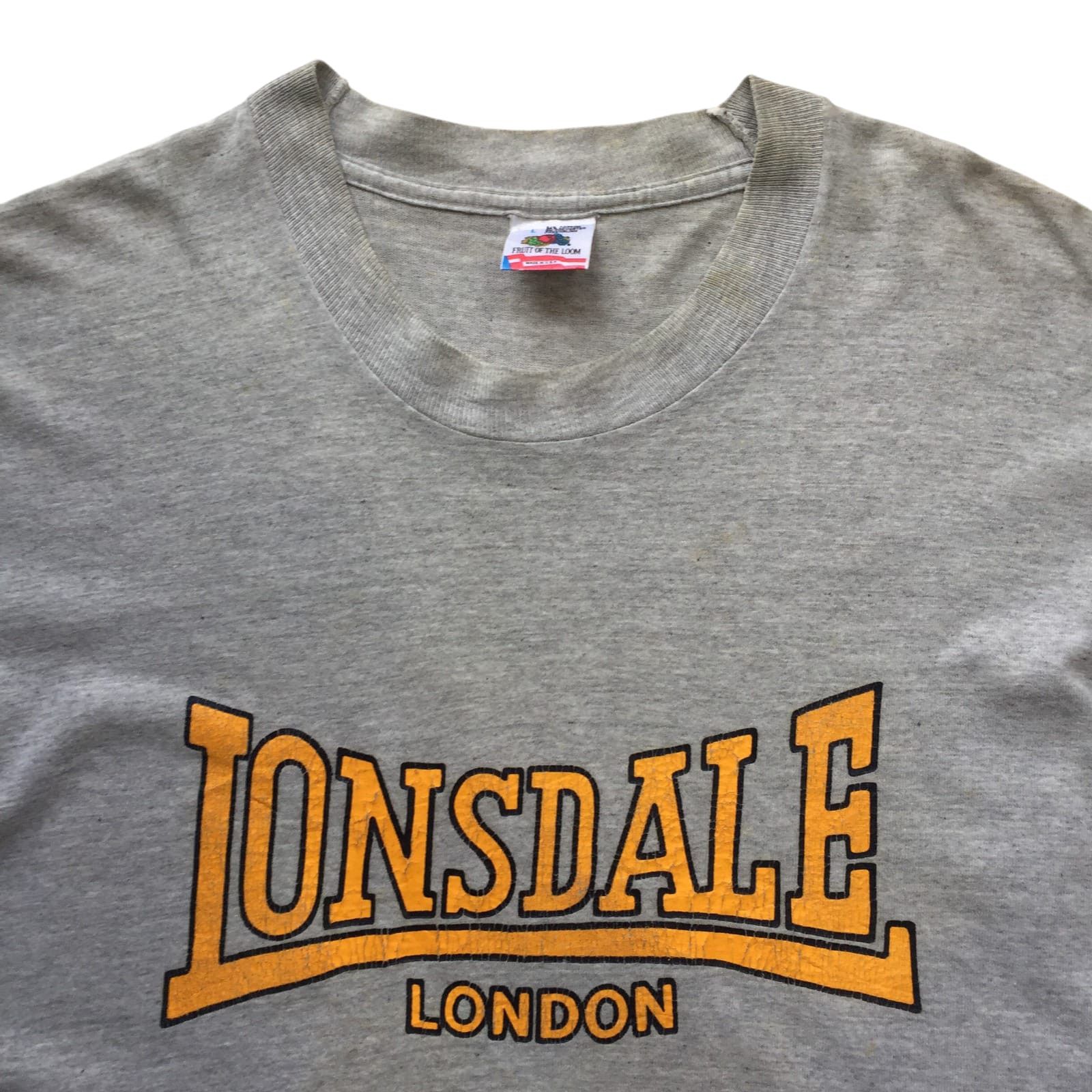 Lonsdale Vintage 90s Lonsdale London by Fruit Of The Loom Tees Size US L / EU 52-54 / 3 - 2 Thumbnail