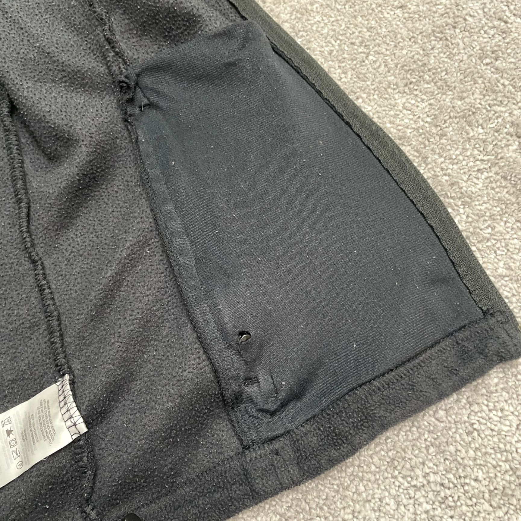Vintage Columbia Benton Springs Jacket Women Meidum Black Fleece Full Zip Outdoor Hiking Size M / US 6-8 / IT 42-44 - 3 Thumbnail
