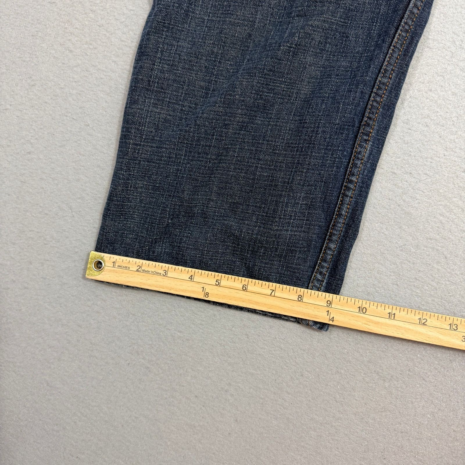 Levi's Vintage Levis 505 Jeans Men's 40x30 Blue Faded Whiskers Size US 40 / EU 56 - 12 Thumbnail