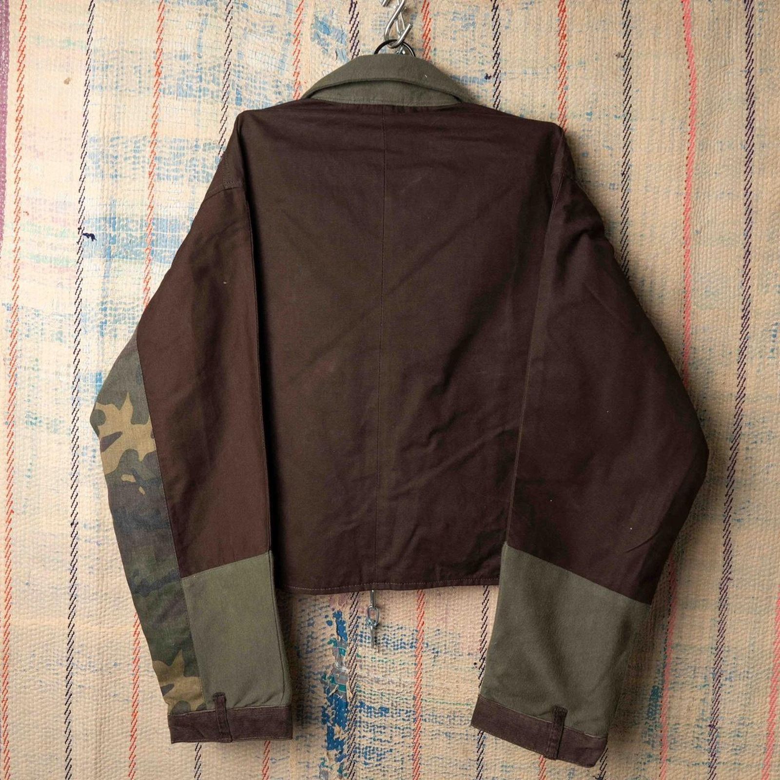 Nike Custom upcycled cropped nike jacket Size US L / EU 52-54 / 3 - 2 Thumbnail