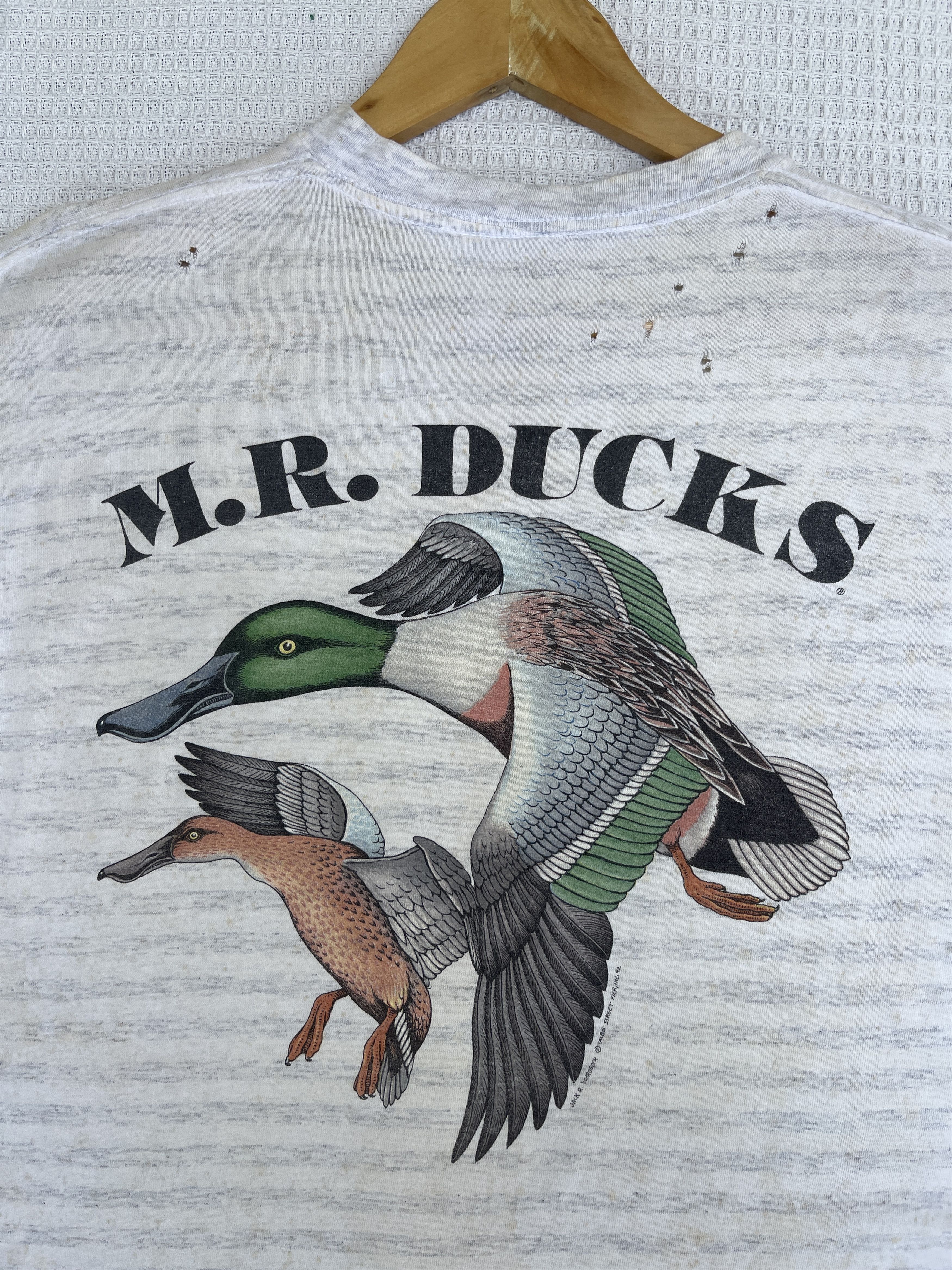 Other LastDrop🔥Rare🔥Vintage 90s Mr Duck Thrashed Single Stitch Tee Size US M / EU 48-50 / 2 - 14 Thumbnail