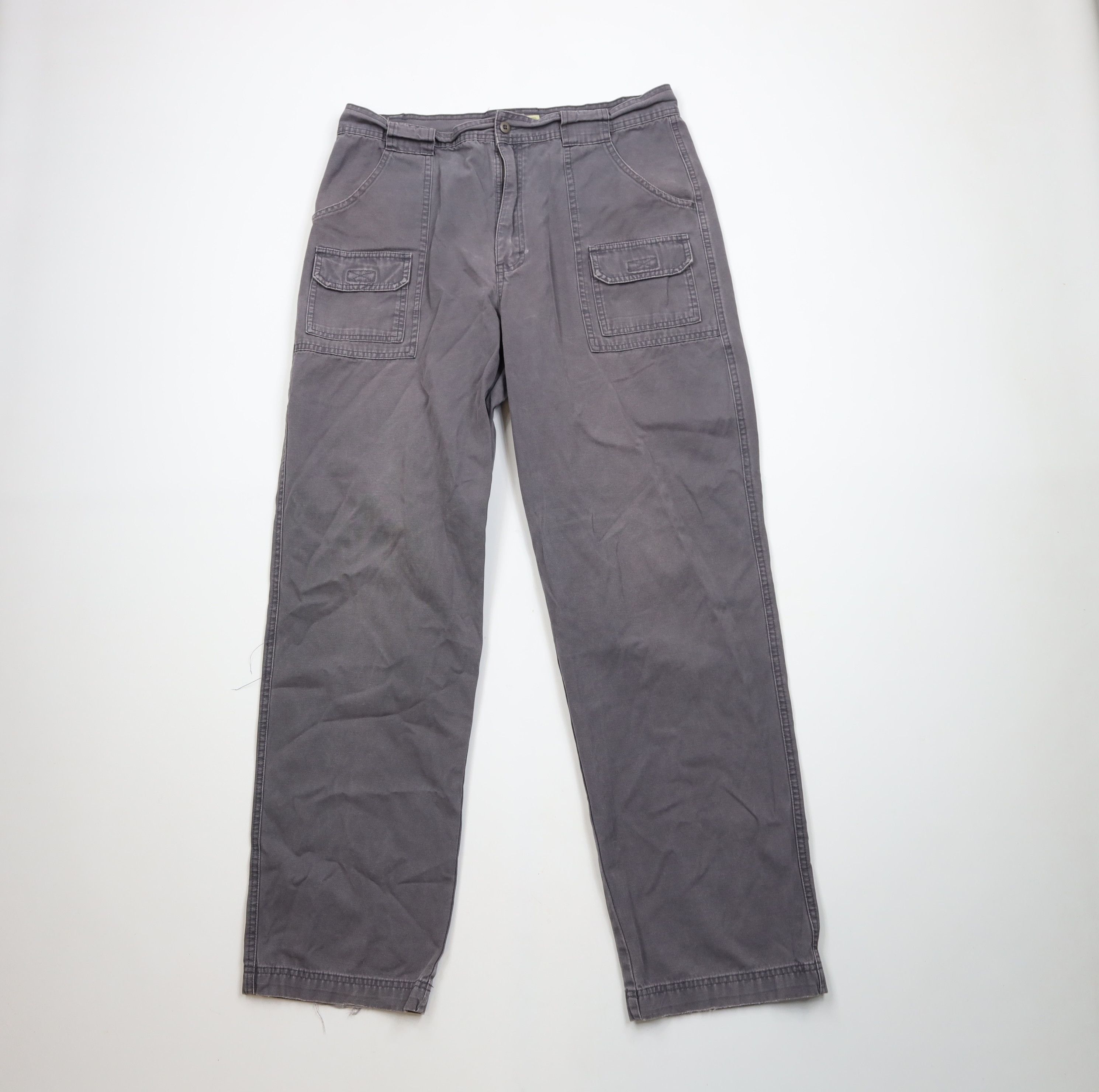 Cabelas × Vintage Vintage Cabelas Wide Leg 7 Pocket Hiking Pants Steel Blue Size US 36 / EU 52 - 1 Thumbnail