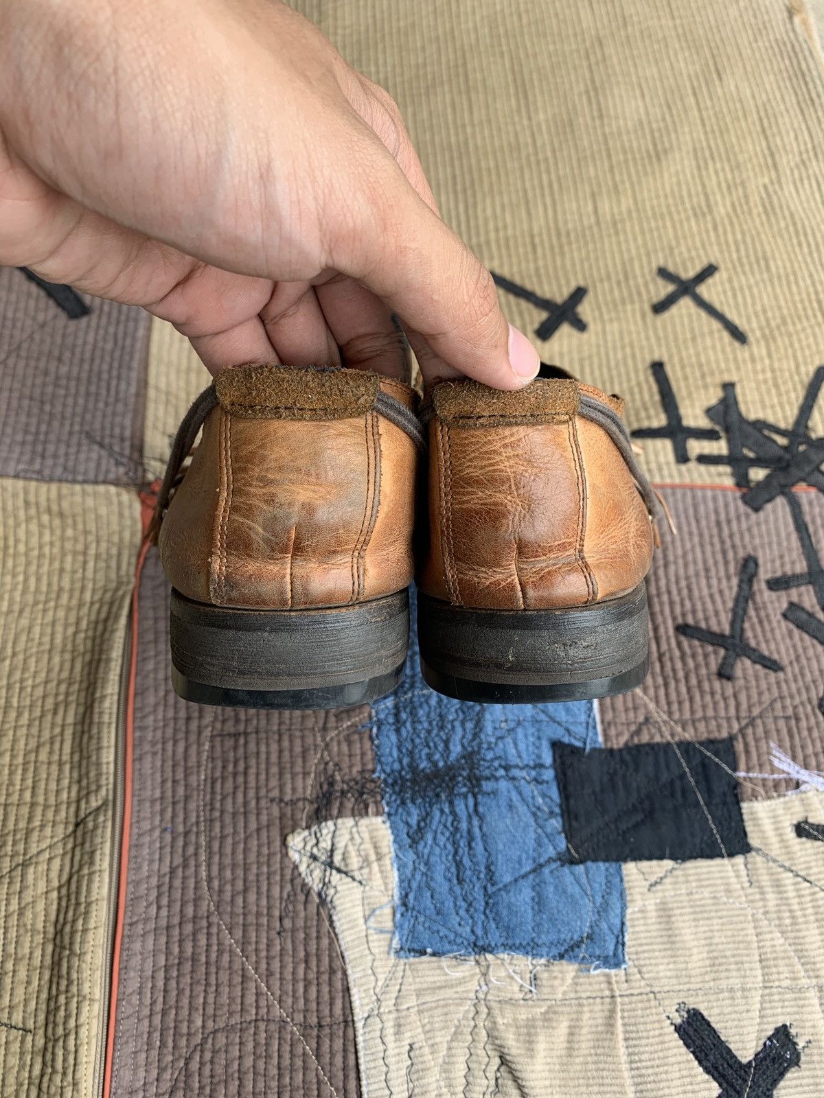 Vintage Archive🔥 Whoop'ee doo Studded Leather Loafer Shoes Size US 10.5 / EU 43-44 - 10 Thumbnail