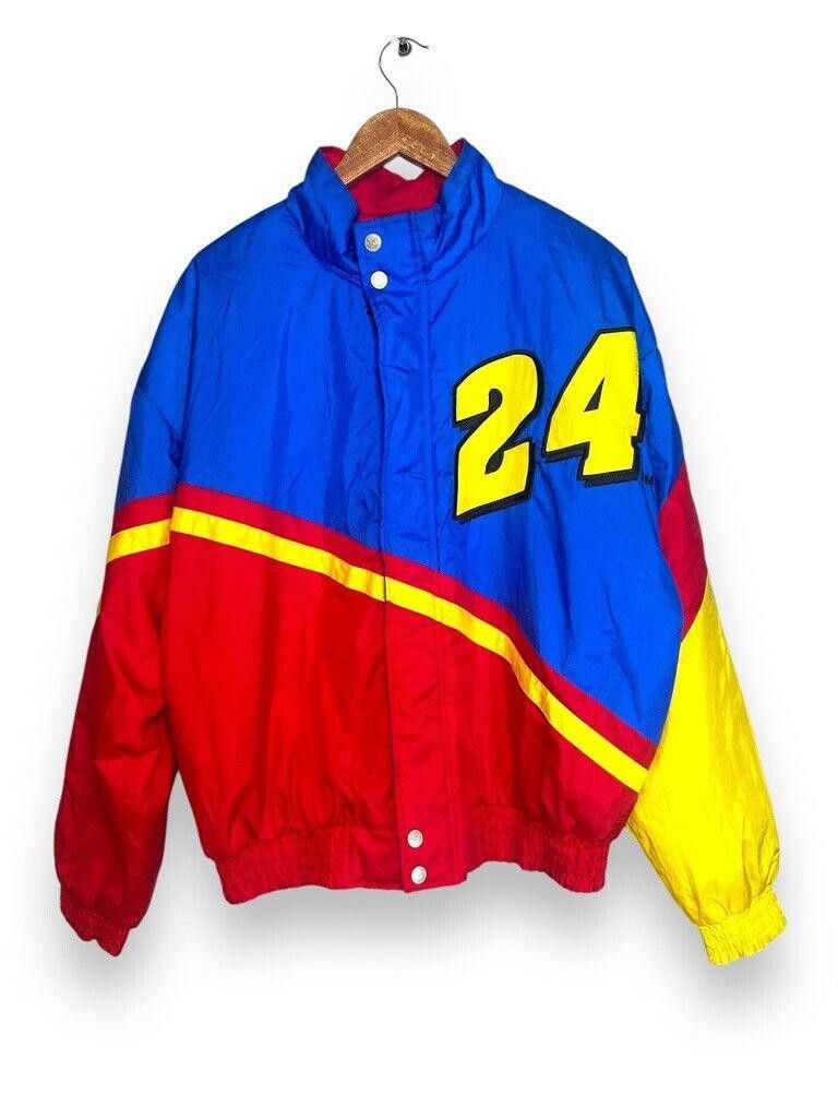 Chase Authentics Vintage 90s Jeff Gordon #24 NASCAR Dupoint Racing Nylon Size US L / EU 52-54 / 3 - 1 Thumbnail