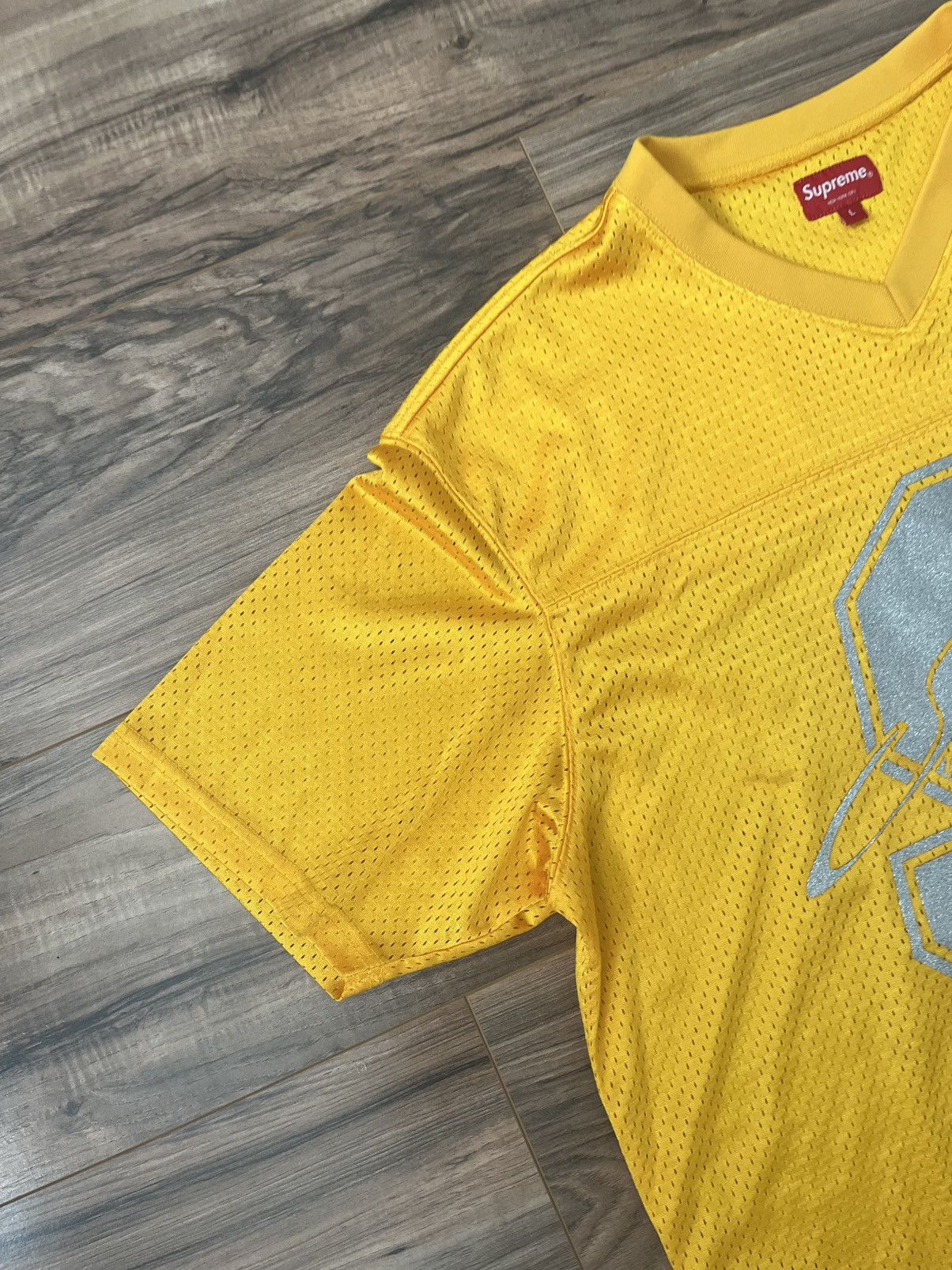 Supreme Supreme Glitter Football Top Size US L / EU 52-54 / 3 - 2 Thumbnail