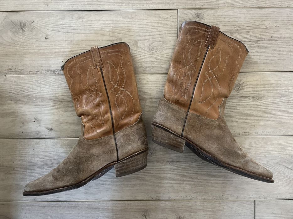 Acme roughout outlet cowboy boots