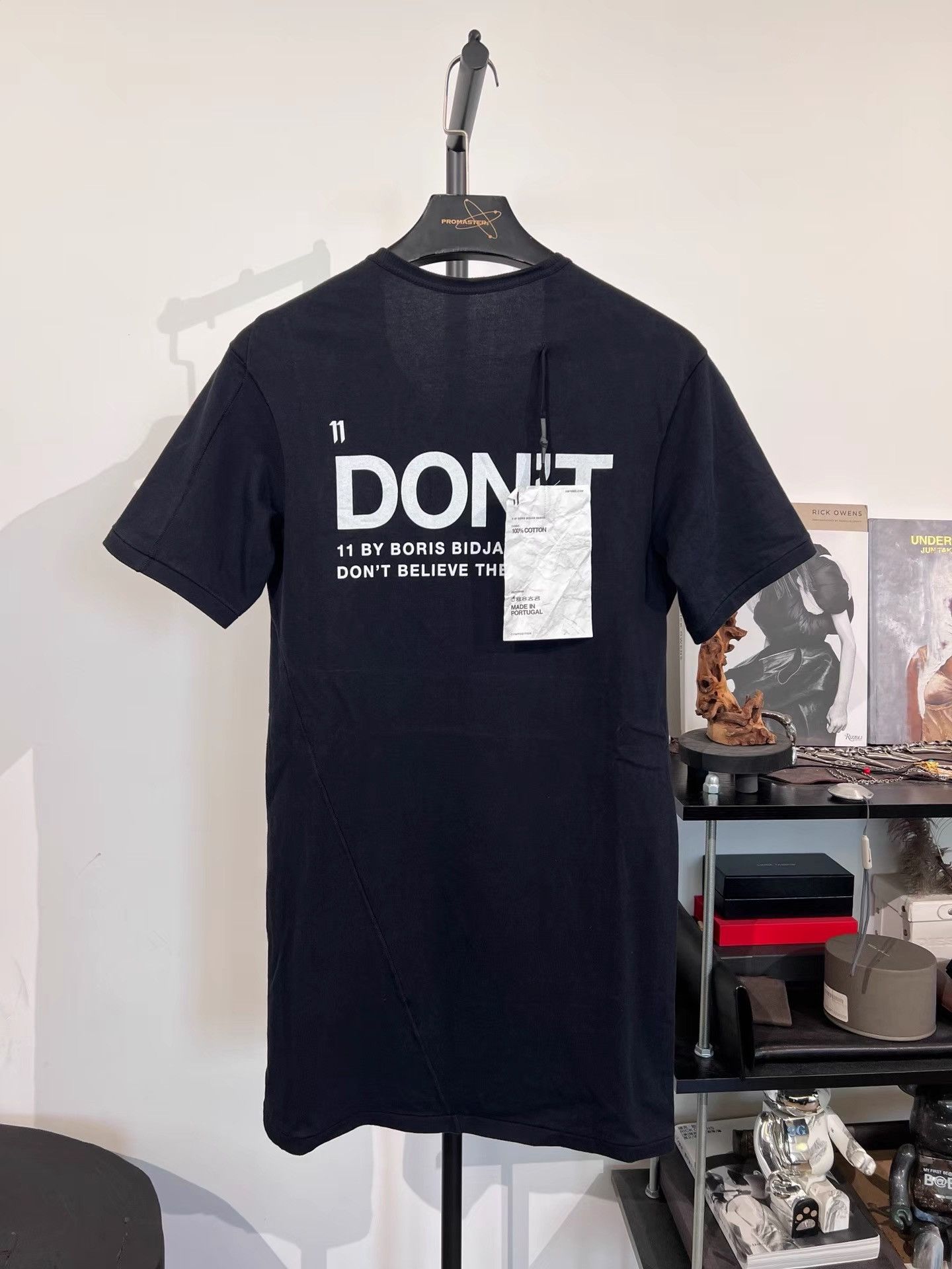 11 By Boris Bidjan Saberi 11by BBS Statement Print Heavy T-Shirt K35 Size US XS / EU 42 / 0 - 1 Thumbnail
