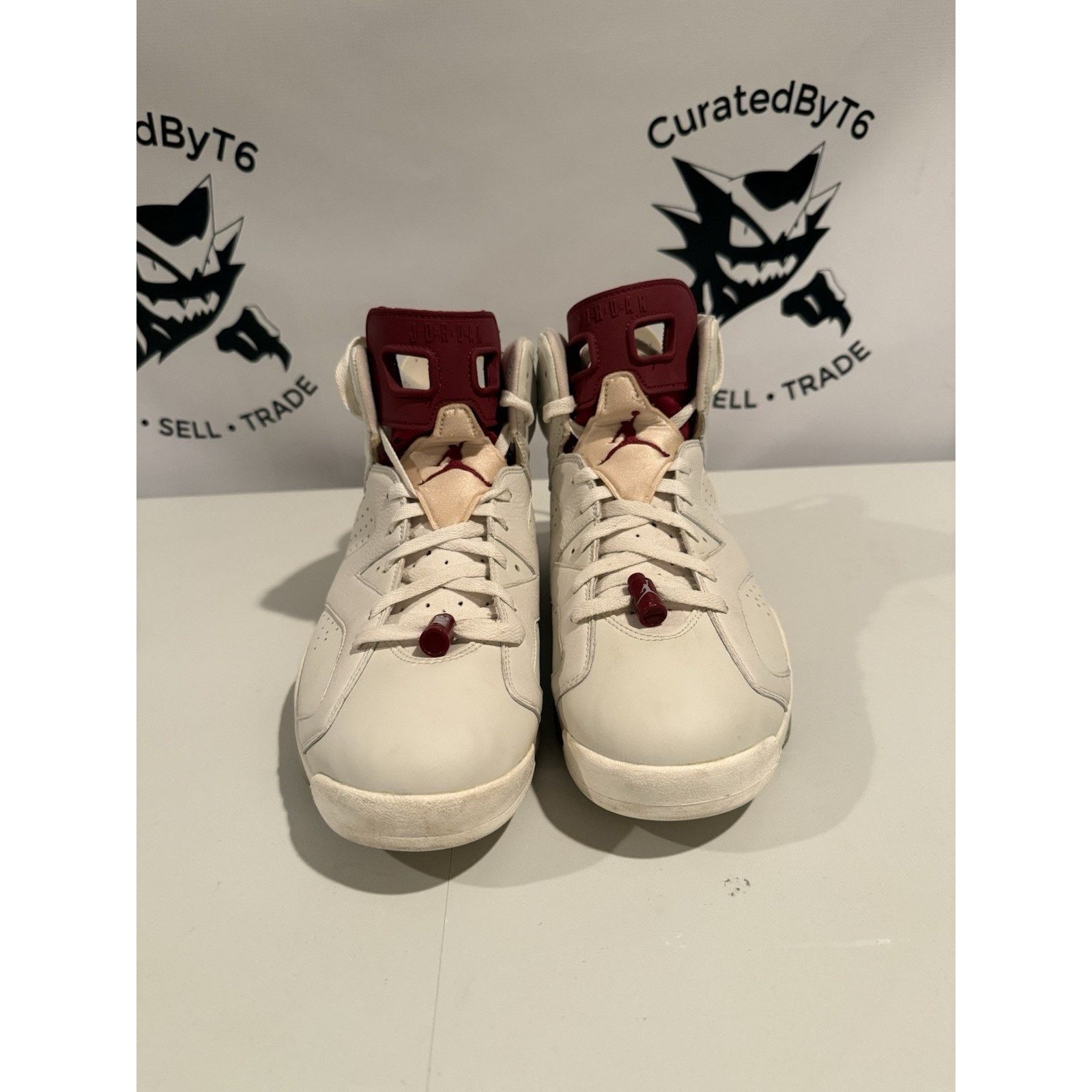 Jordan Brand Air Jordan 6 Retro ‘Maroon’ 2015 Size 13 Size US 13 / EU 46 - 3 Thumbnail