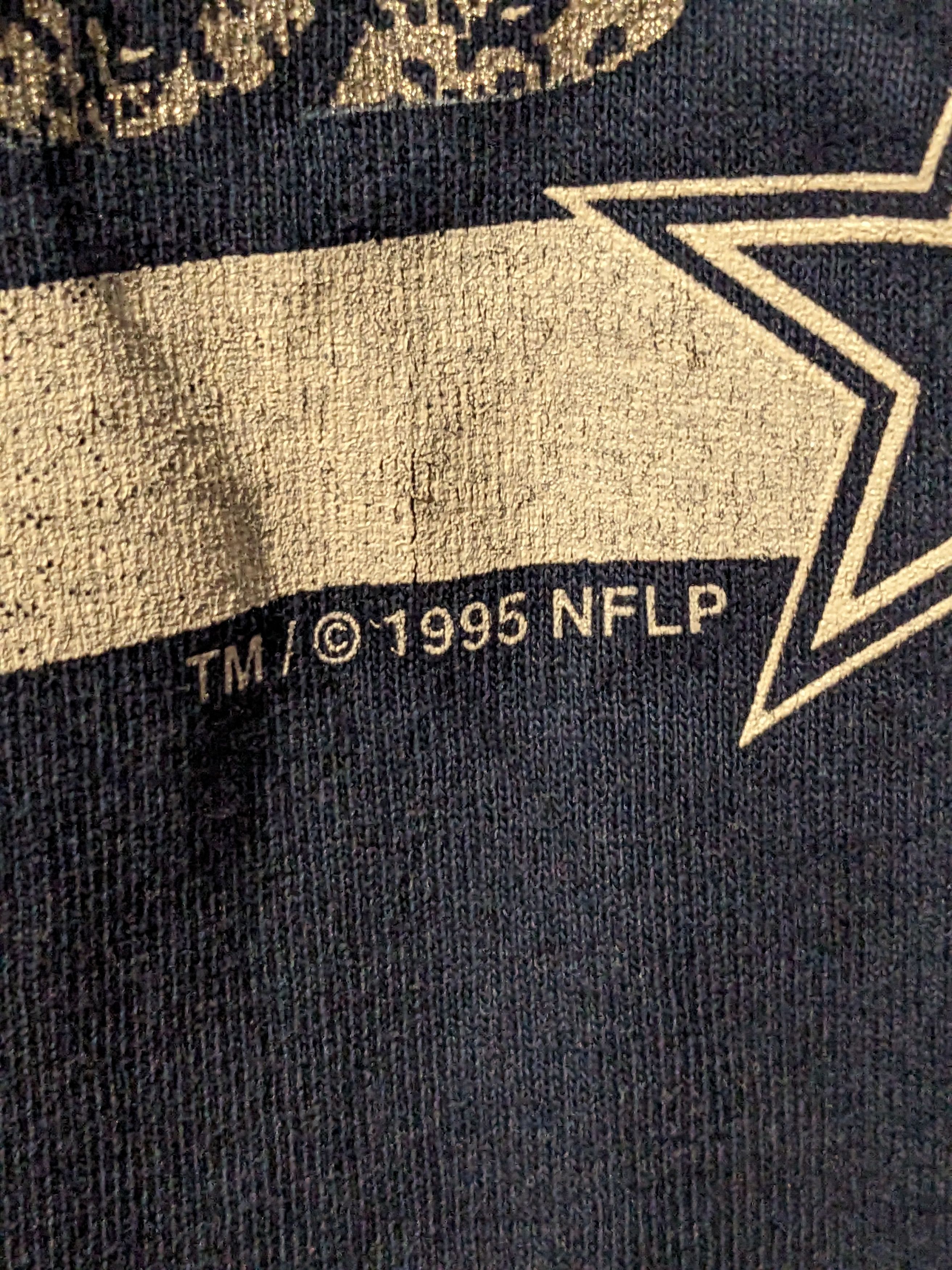 NFL × Vintage Vintage 1995 Dallas Cowboys Winning is my Kids 14-16 T-Shirt Size US M / EU 48-50 / 2 - 3 Thumbnail
