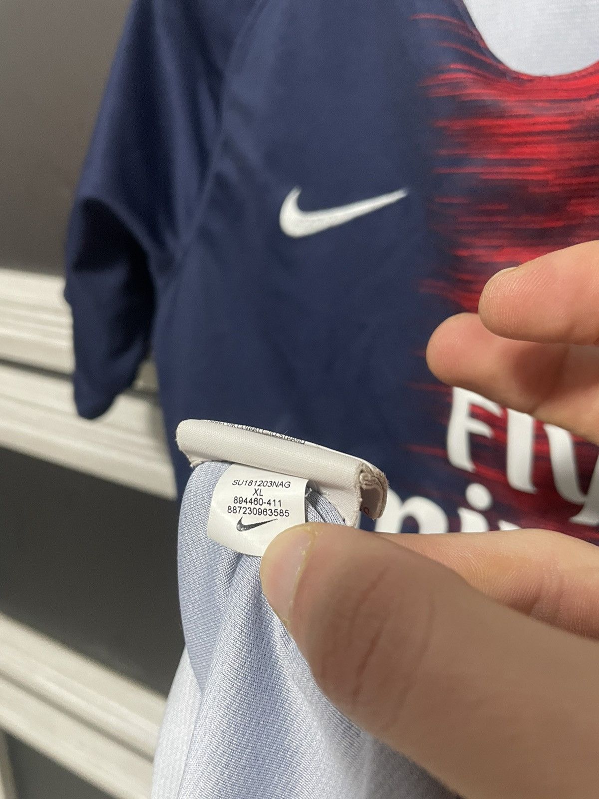 Nike Nike PSG Paris Saint-Germain Jersey 2018/19 Football Shirt S Size US S / EU 44-46 / 1 - 13 Thumbnail