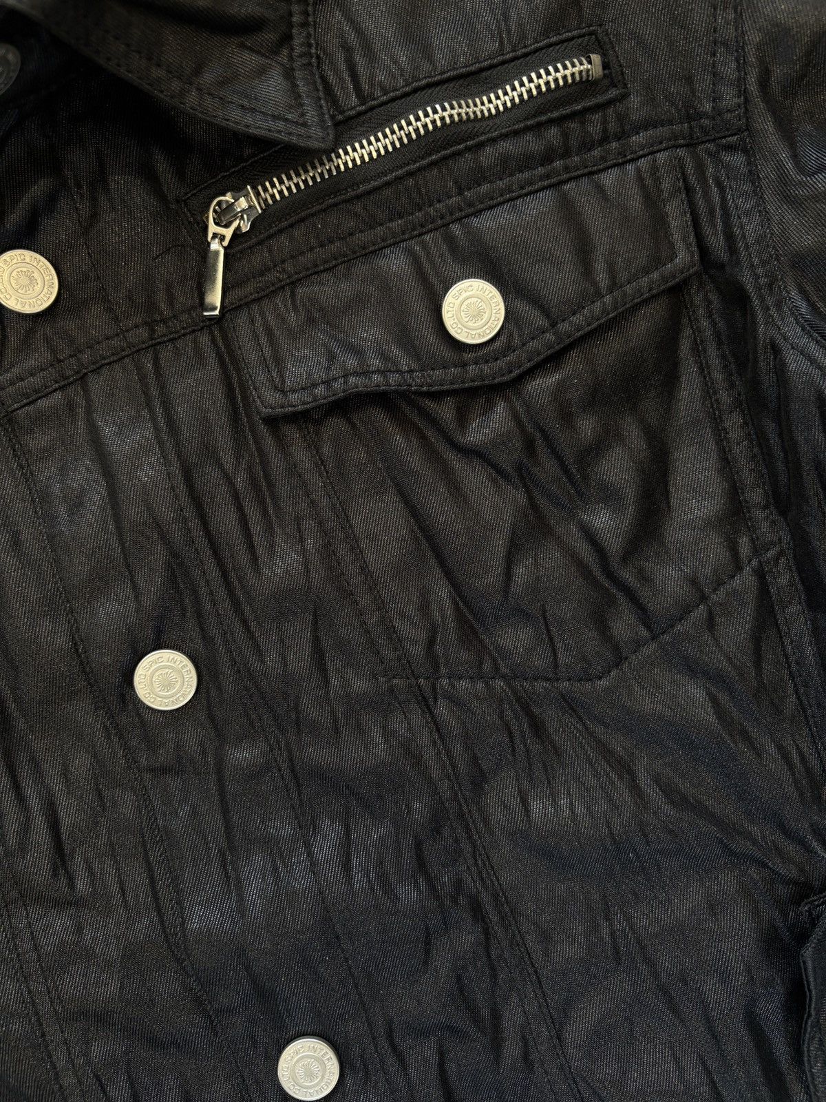 Tornado Mart Tornado mart Trompe-l'œil waxed effect jacket Size US L / EU 52-54 / 3 - 3 Thumbnail