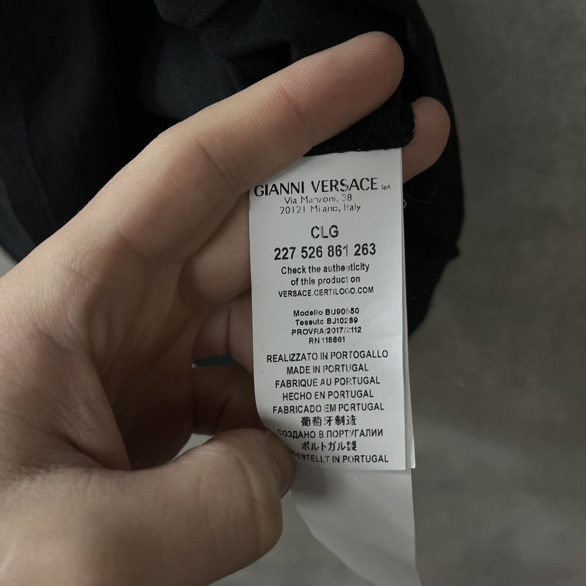 Versace Versace Versus big logo t shirt Size US L / EU 52-54 / 3 - 9 Thumbnail