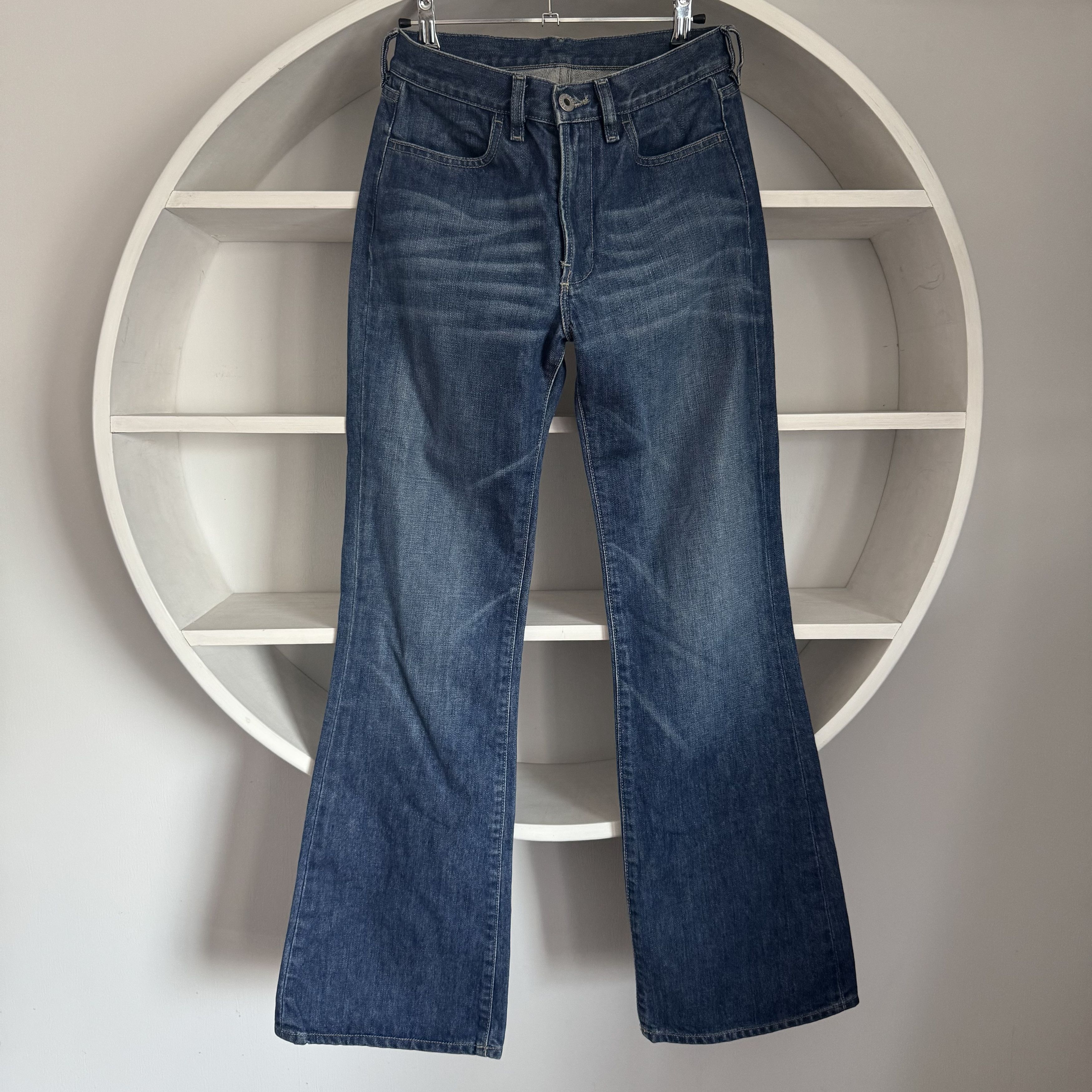 Diesel Women's DIESEL Vintage Bootcut Wide Low Rise Jeans Size 27 Size 27" / US 4 / IT 40 - 1 Thumbnail