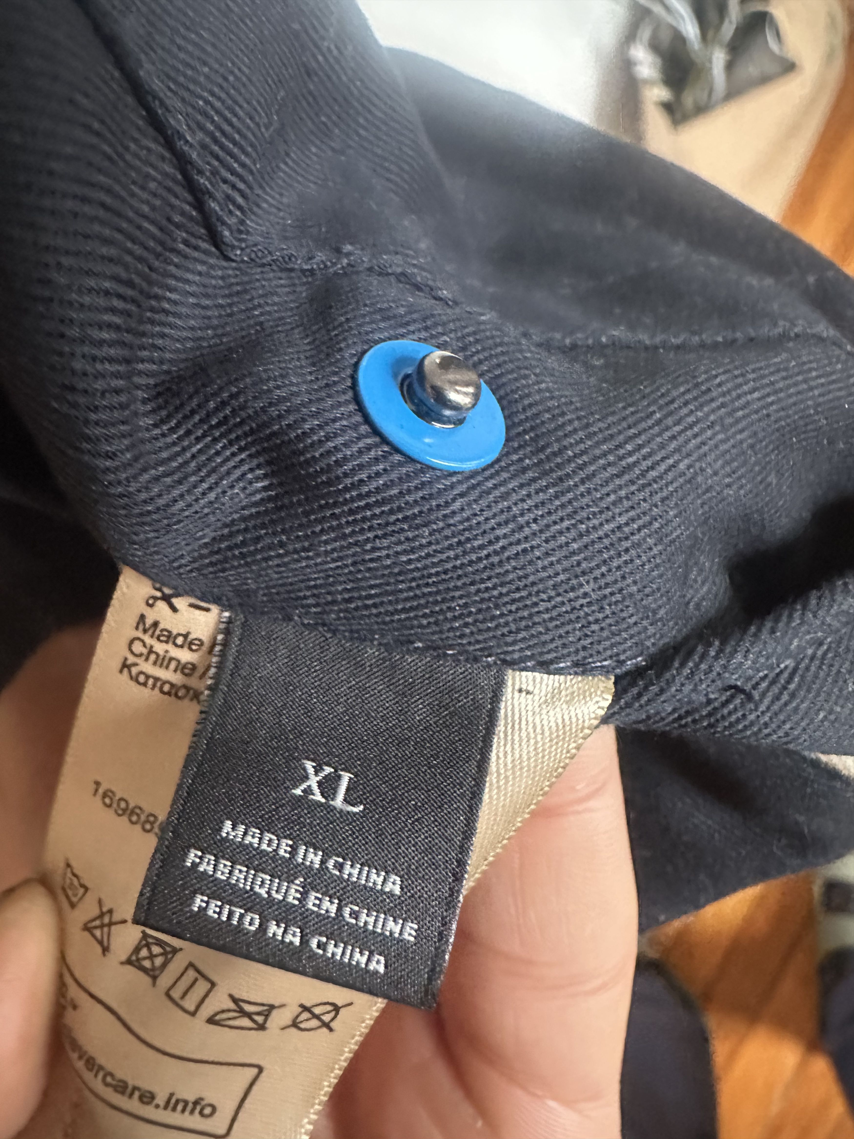 Scotch & Soda Reversible Blue Bomber Jacket Size US XL / EU 56 / 4 - 3 Thumbnail