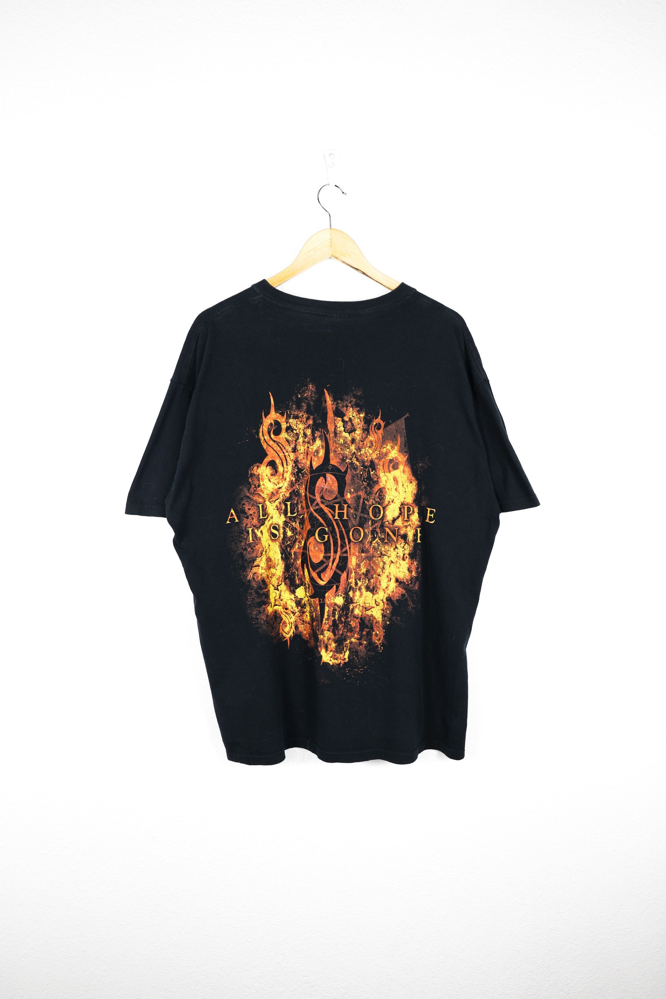 Band Tees × Slipknot × Vintage Vintage Slipknot All Hope Is Gone Y2K 2000s Graphic Tee Size US XL / EU 56 / 4 - 7 Thumbnail