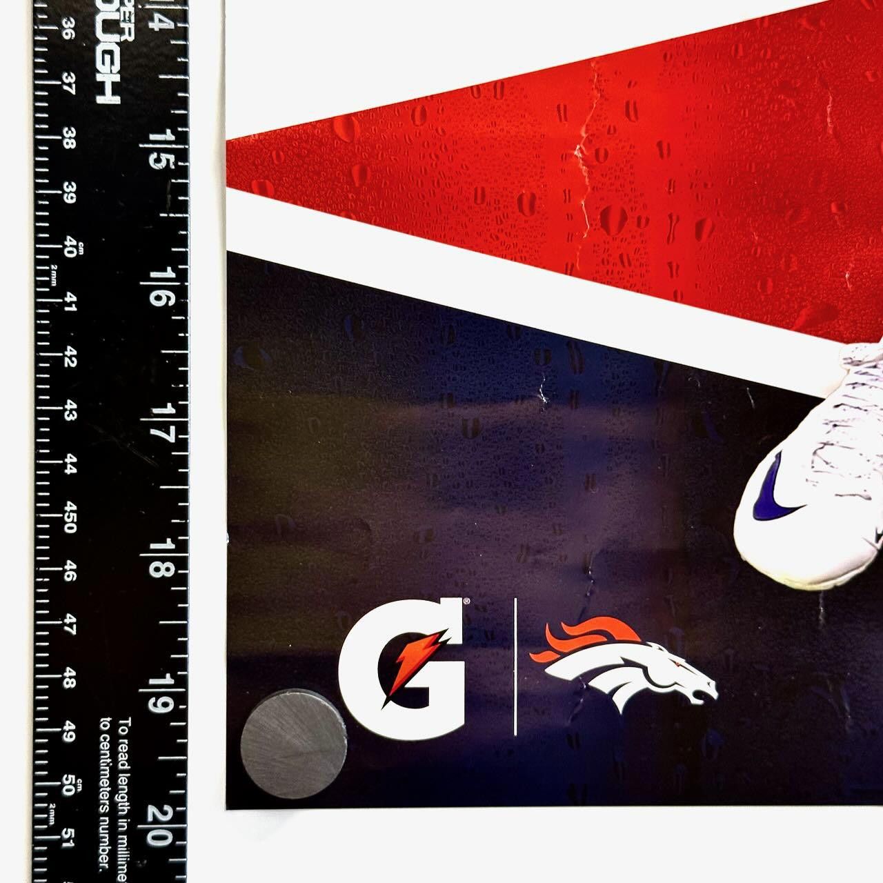 Designer Peyton Manning Denver Broncos Poster HOF '21 HOF 16" x 20" Size ONE SIZE - 9 Thumbnail