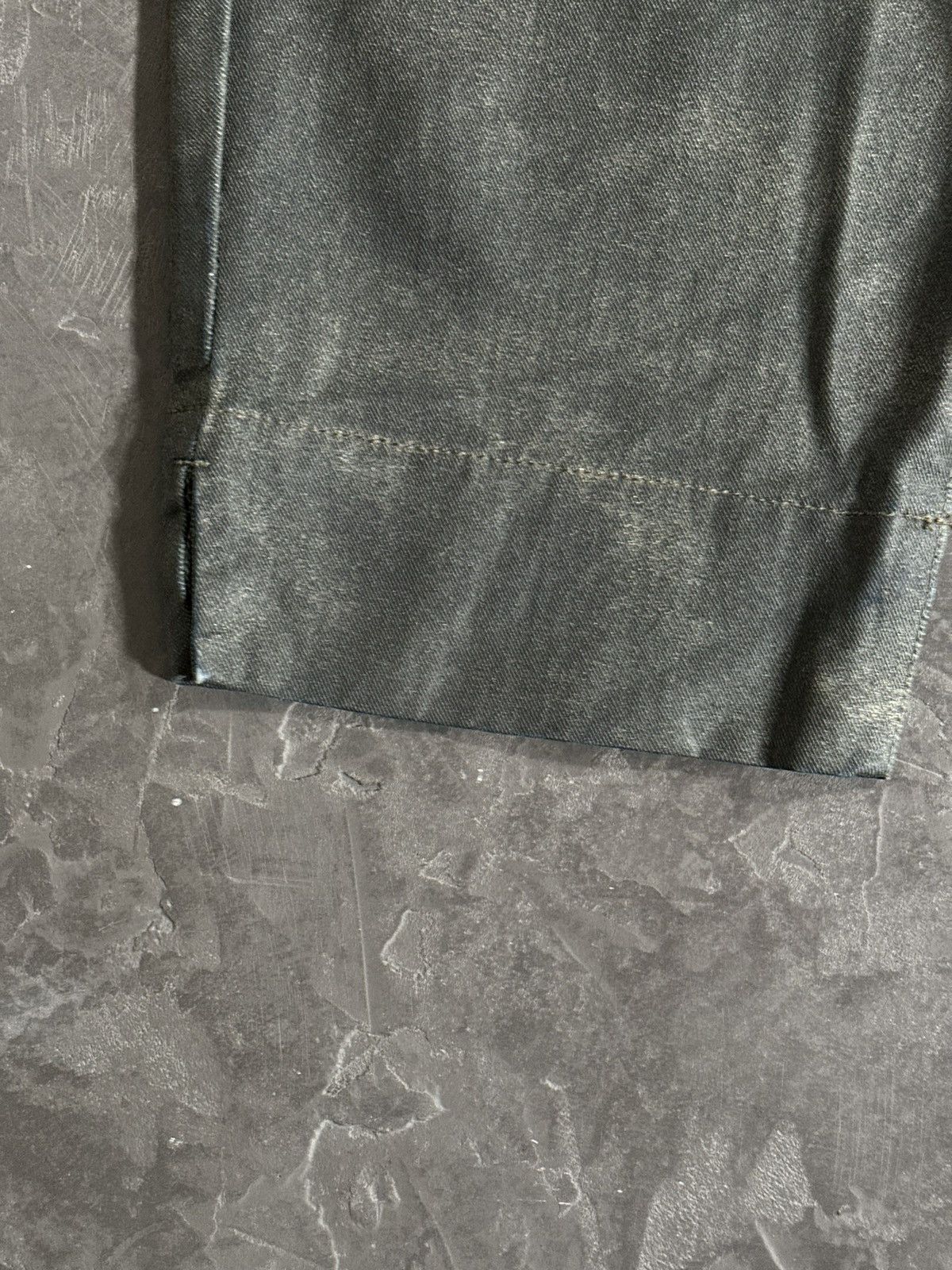 Jean Paul Gaultier Jean Paul Gaultier Waxed Shorts grey greenish Size US 28 / EU 44 - 6 Thumbnail