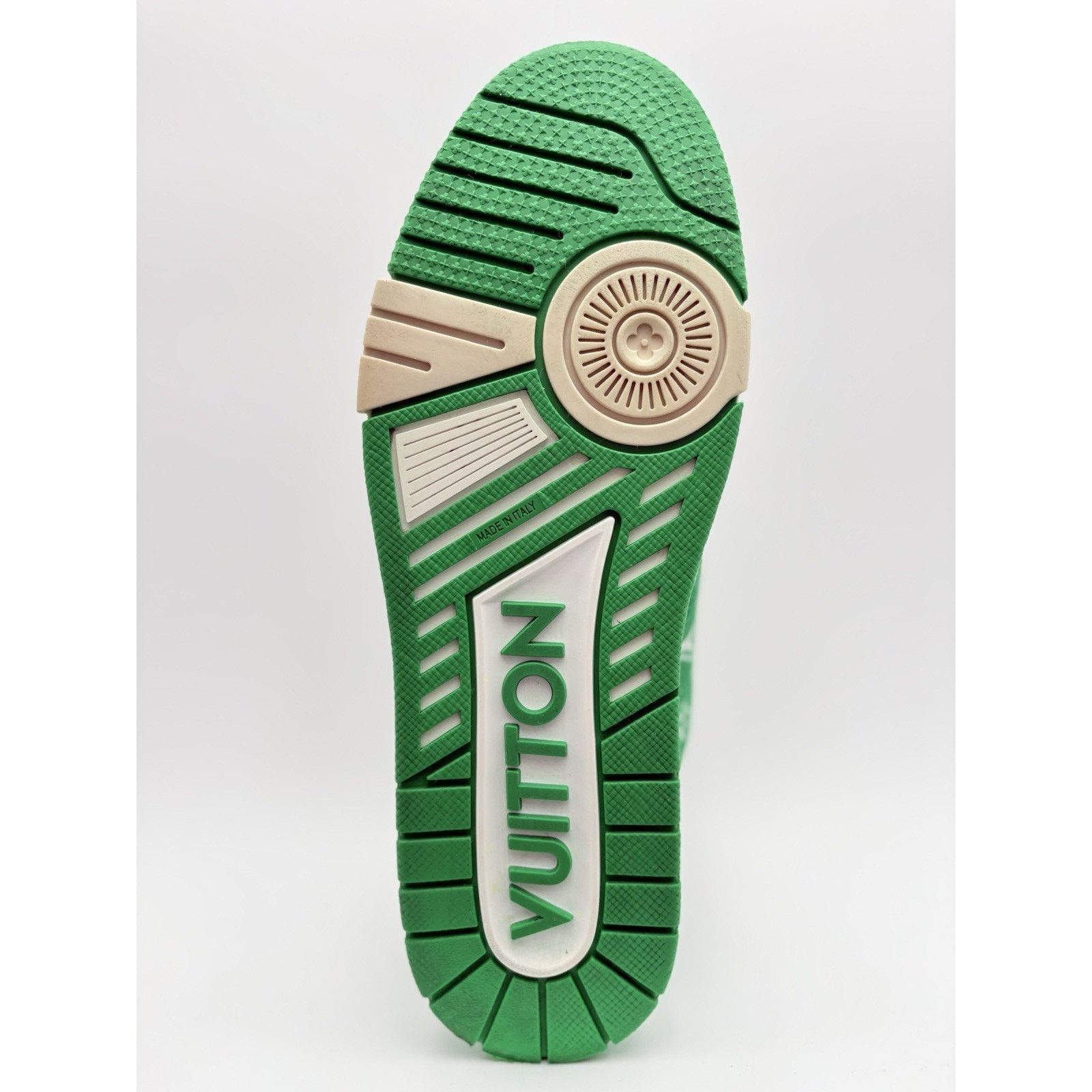 Louis Vuitton Louis Vuitton Trainer ' Green White Monogram ' | GREAT! Size US 10 / EU 43 - 7 Thumbnail